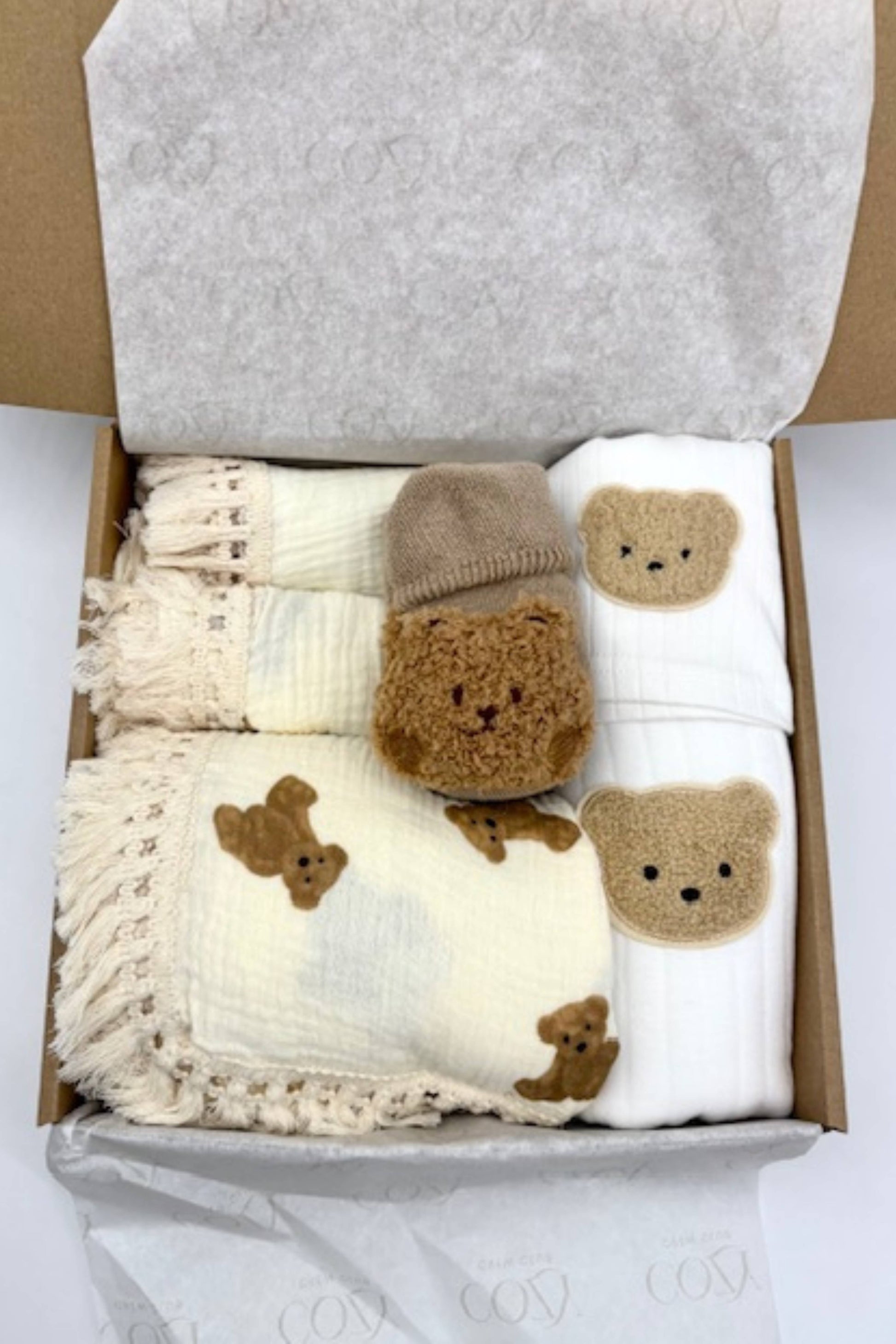 The Cozy Starter Gift Box Cozy Crew Club OL Gift Sets mora-uk.myshopify.com the-vip-cozy-boucle-baby-bear-personalised-gift-box-copy   10off, 20off, _upsell_the-bear-blanket, al-not-returnable, Baby, bear socks, BFCM45, BFCMGIFT, birthday, bunny comforter, CHRISTMAS45, excludefromwssistock, gift, gift box, gift boxes, gift card, giftbox, gifts, newborn, PADDY10, personalise, personalize, pom pom blanket, romper, SWADDLE, uk
