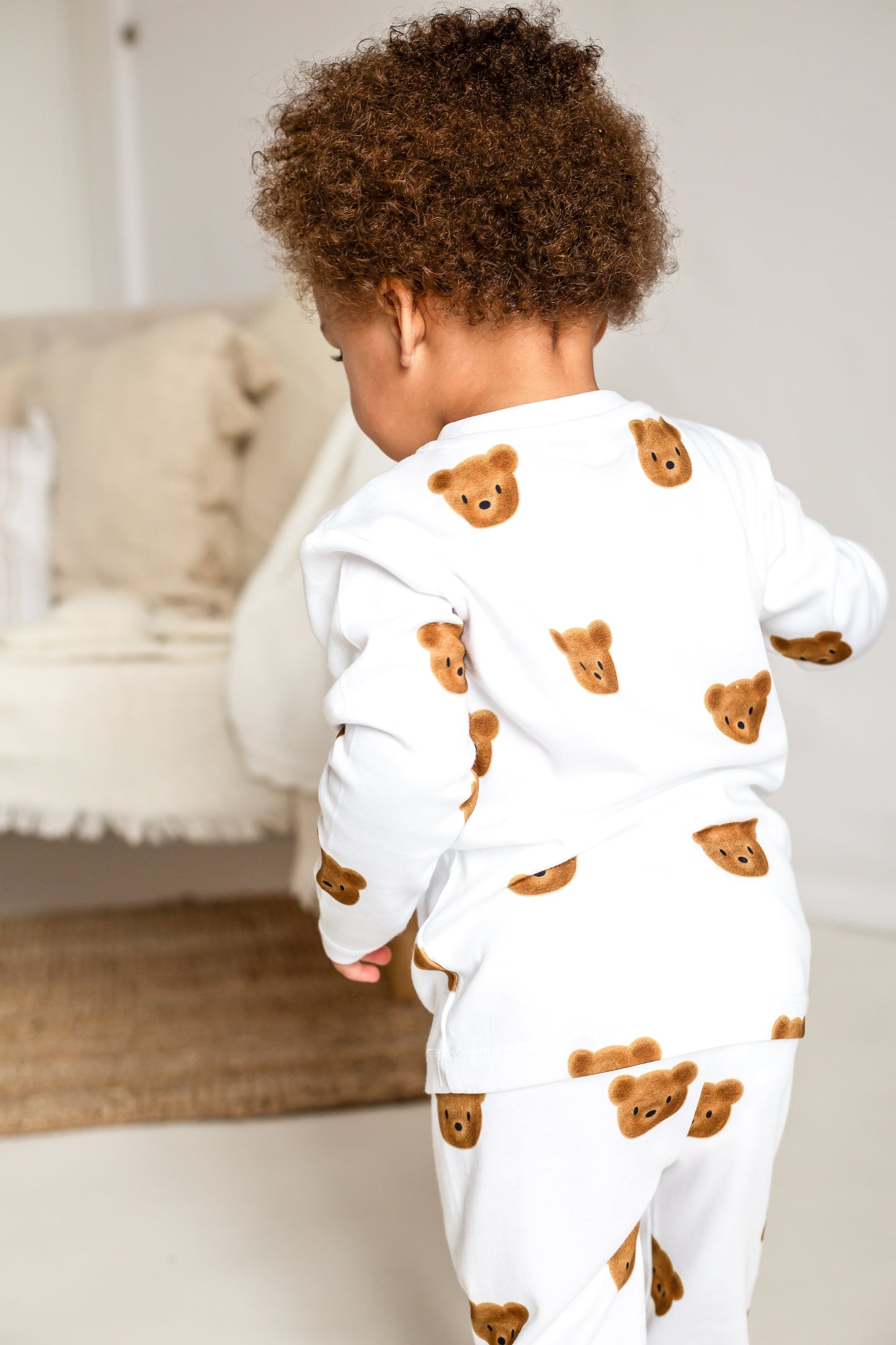 Dreamy Bear Bamboo & Organic Cotton Two Piece Set Long Sleeve Pyjamas