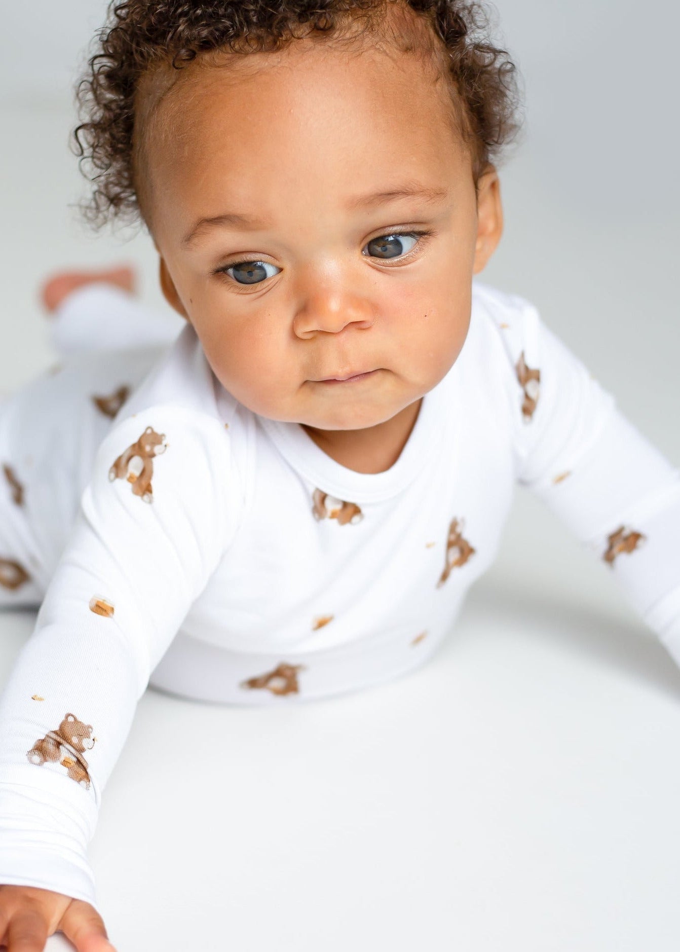 Bear Bamboo Two Piece Set Long Sleeve Pyjamas