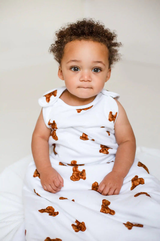 The Cozy Sleeping Bag (1.5 TOG) - Bear Print