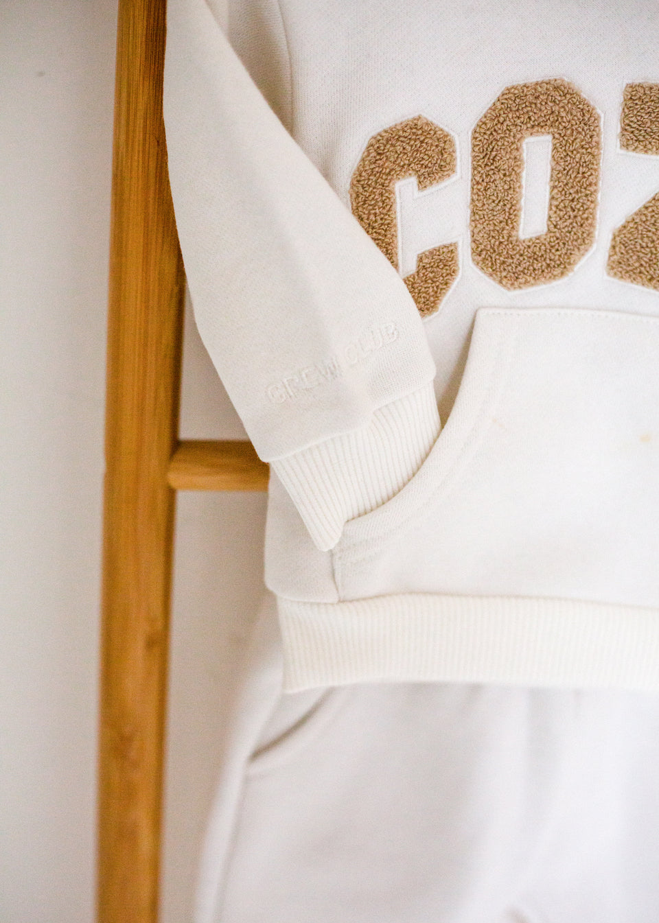 Cozy Mini Tracksuit in White