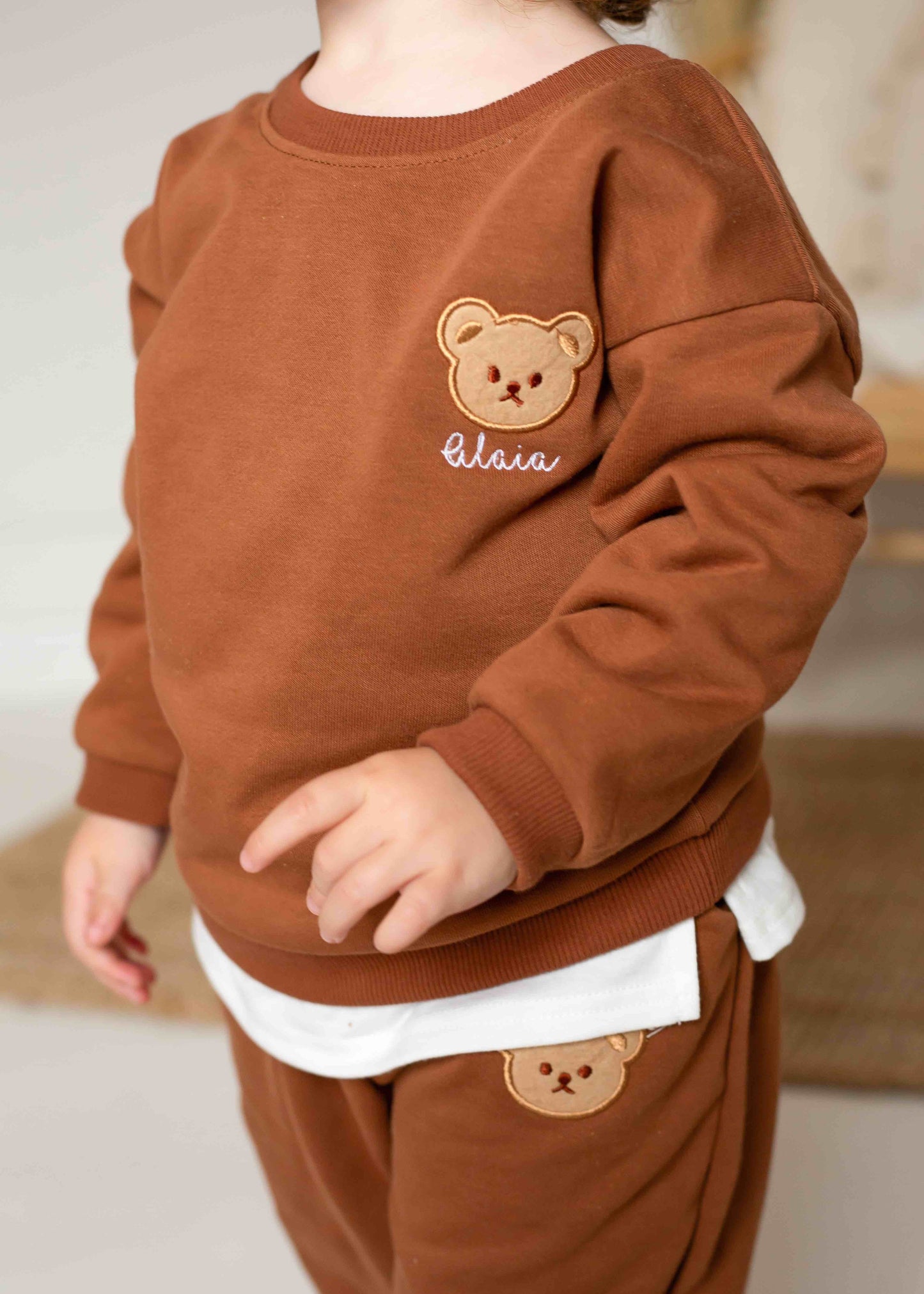 The Cozy Adventure Bear Tracksuit + Backpack + Beanie Personalised Gift Box