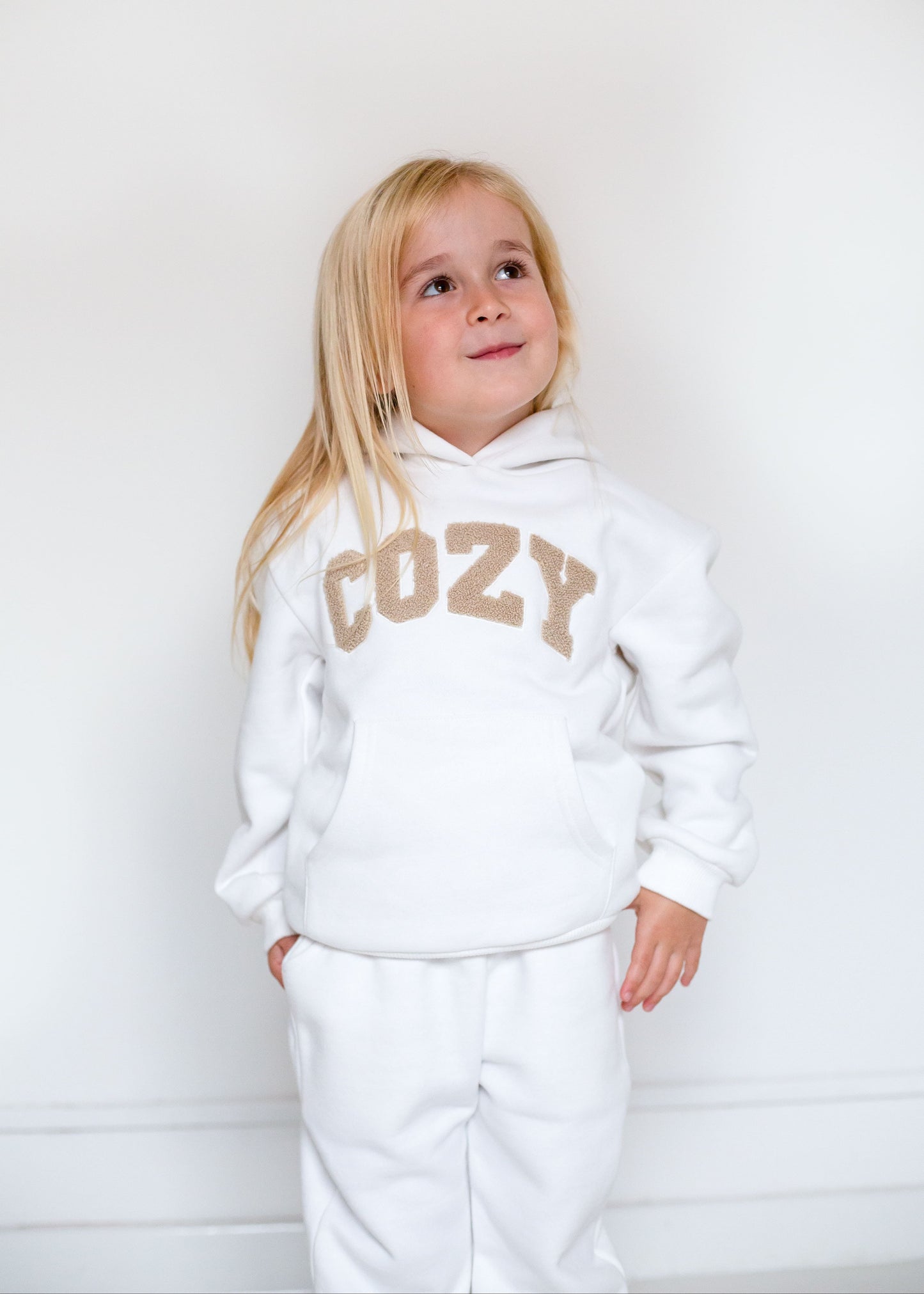 Cozy Mini Tracksuit in White