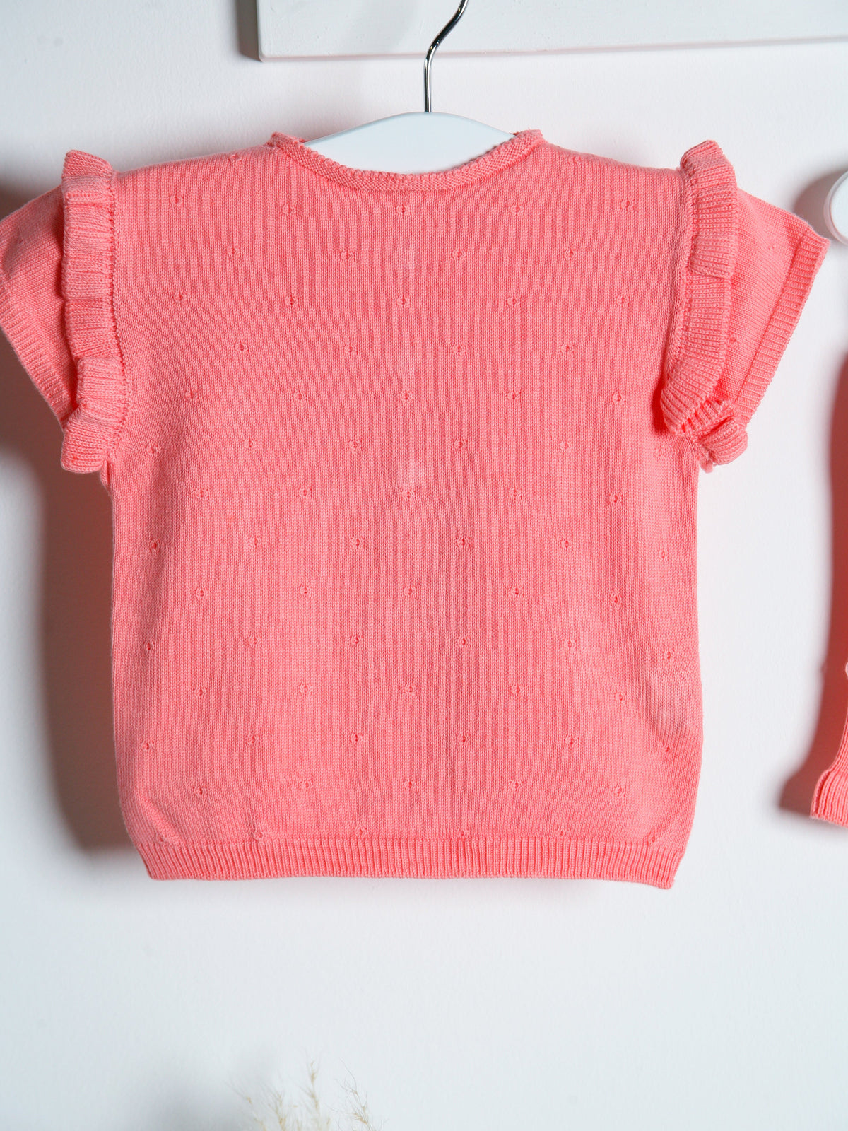 Wedoble Salmon Knitted Top & Shorts Set - Rose & Albert