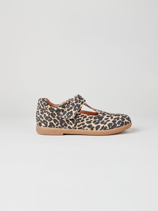 Astro Junior Kids' Shoe Leopard Side