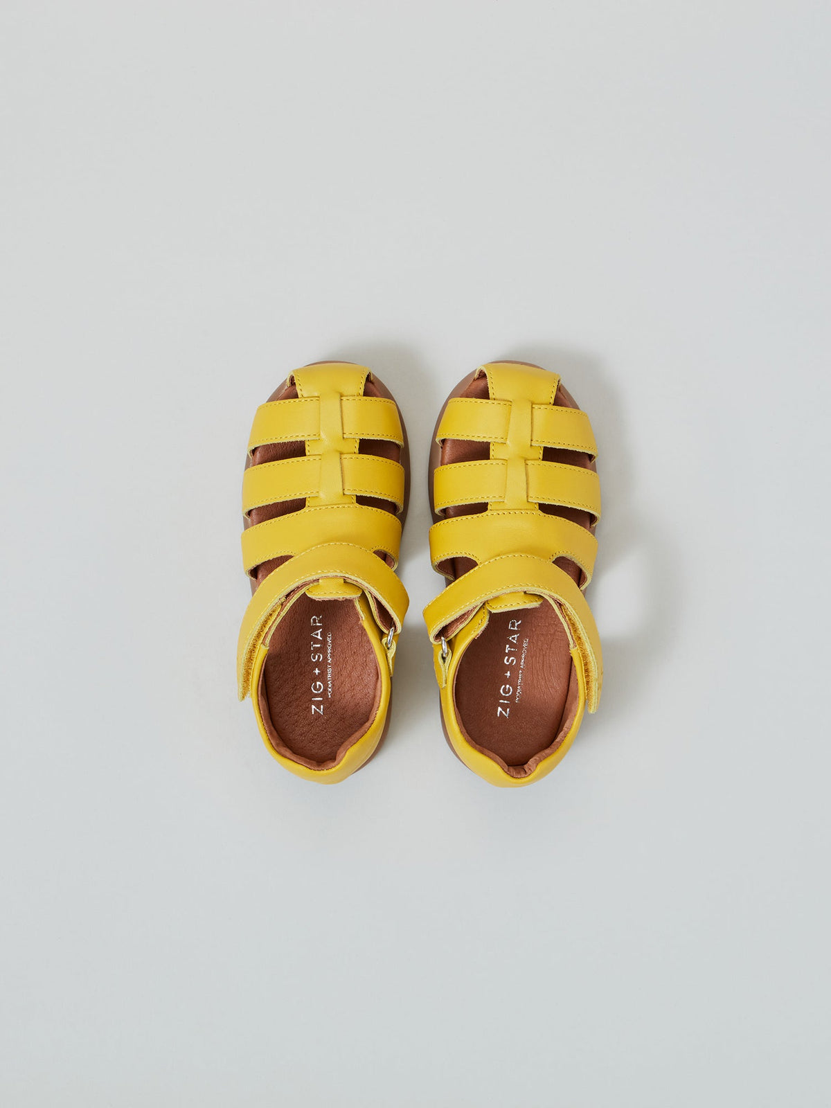 ZIG STAR COSMIC INFANT SANDAL YELLOW TOP