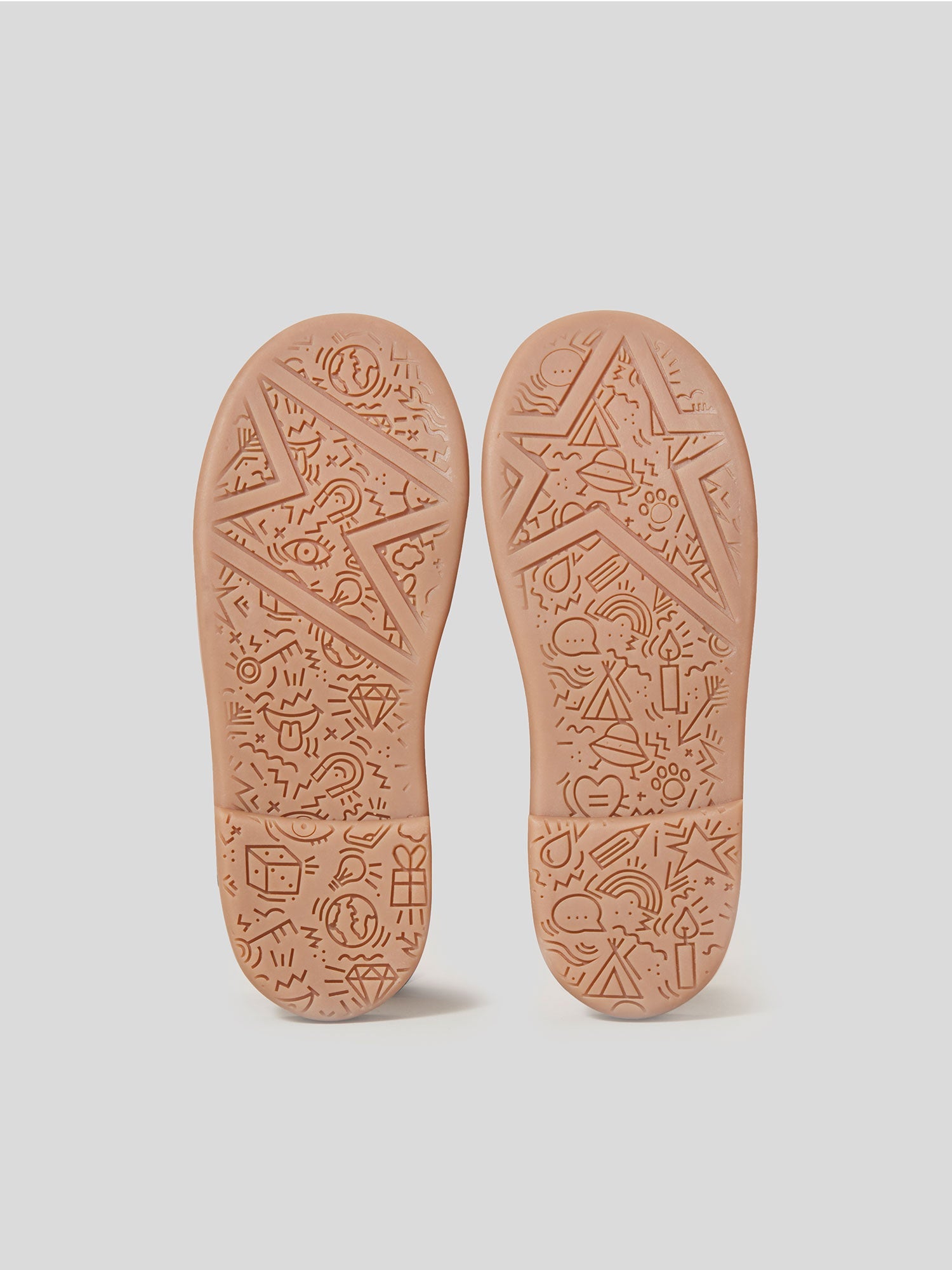 ZIG AND STAR SOLAR JUNIOR SANDAL KHAKI SOLE