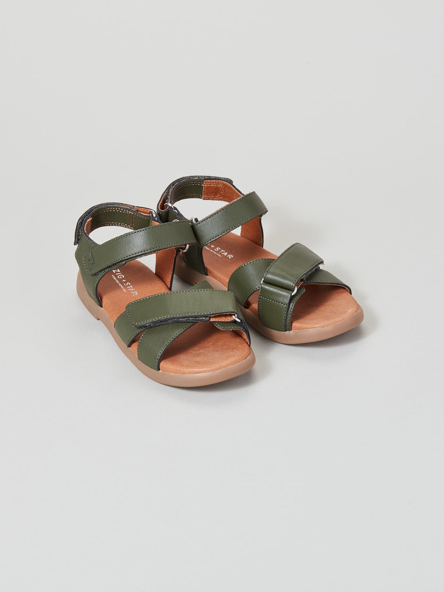 ZIG AND STAR RAE JUNIOR SANDAL KHAKI PAIR