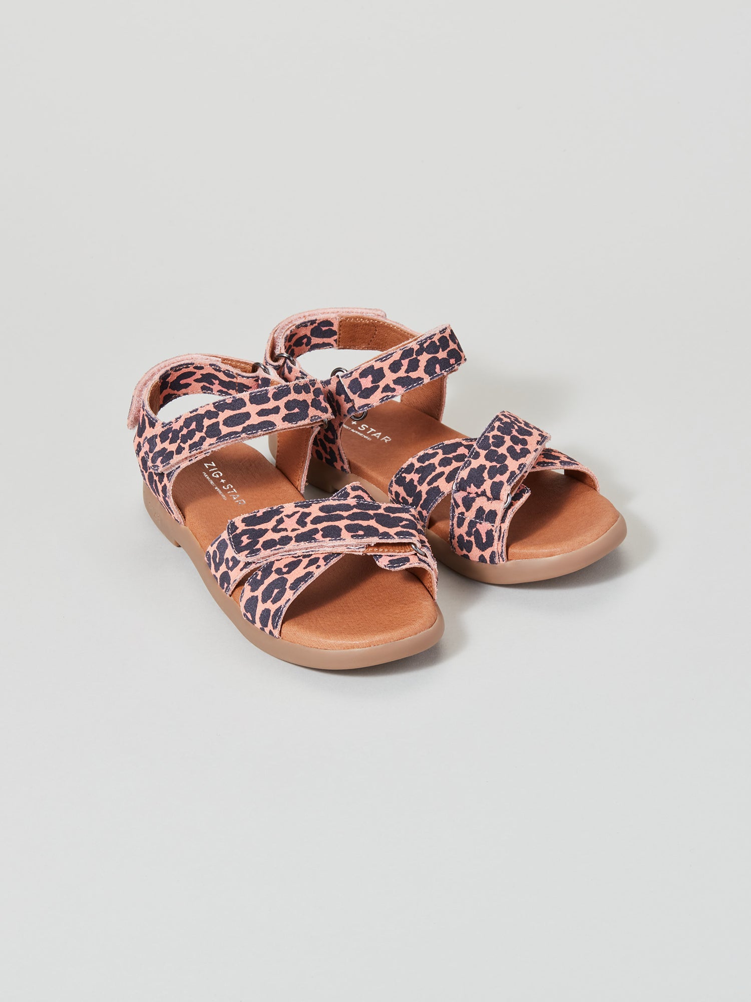 ZIG AND STAR RAE JUNIOR SANDAL PINK ANIMAL PAIR