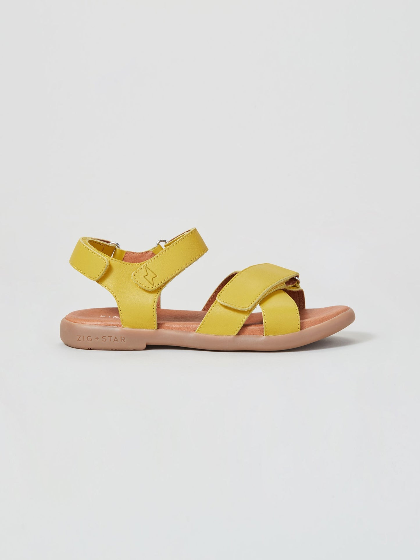 ZIG AND STAR RAE JUNIOR SANDAL YELLOW SIDE