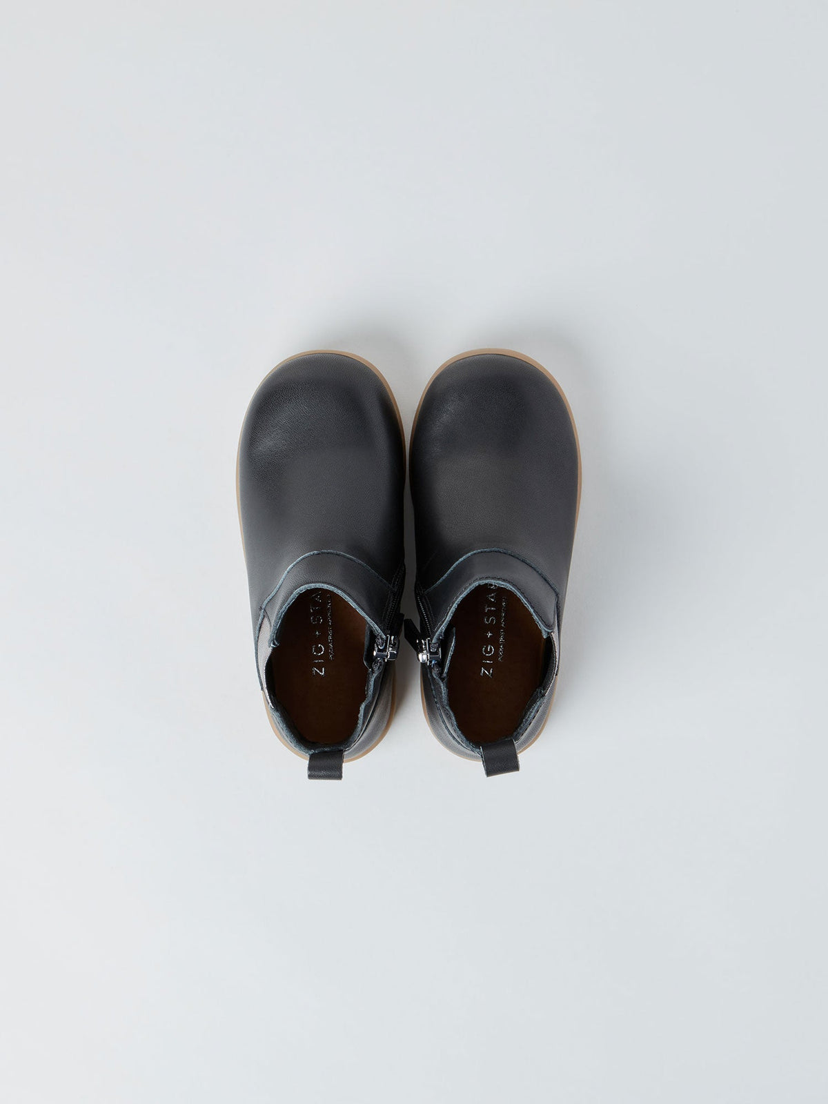 ZIG AND STAR ROCKIT INFANT BOOT BLACK PEWTER TOP