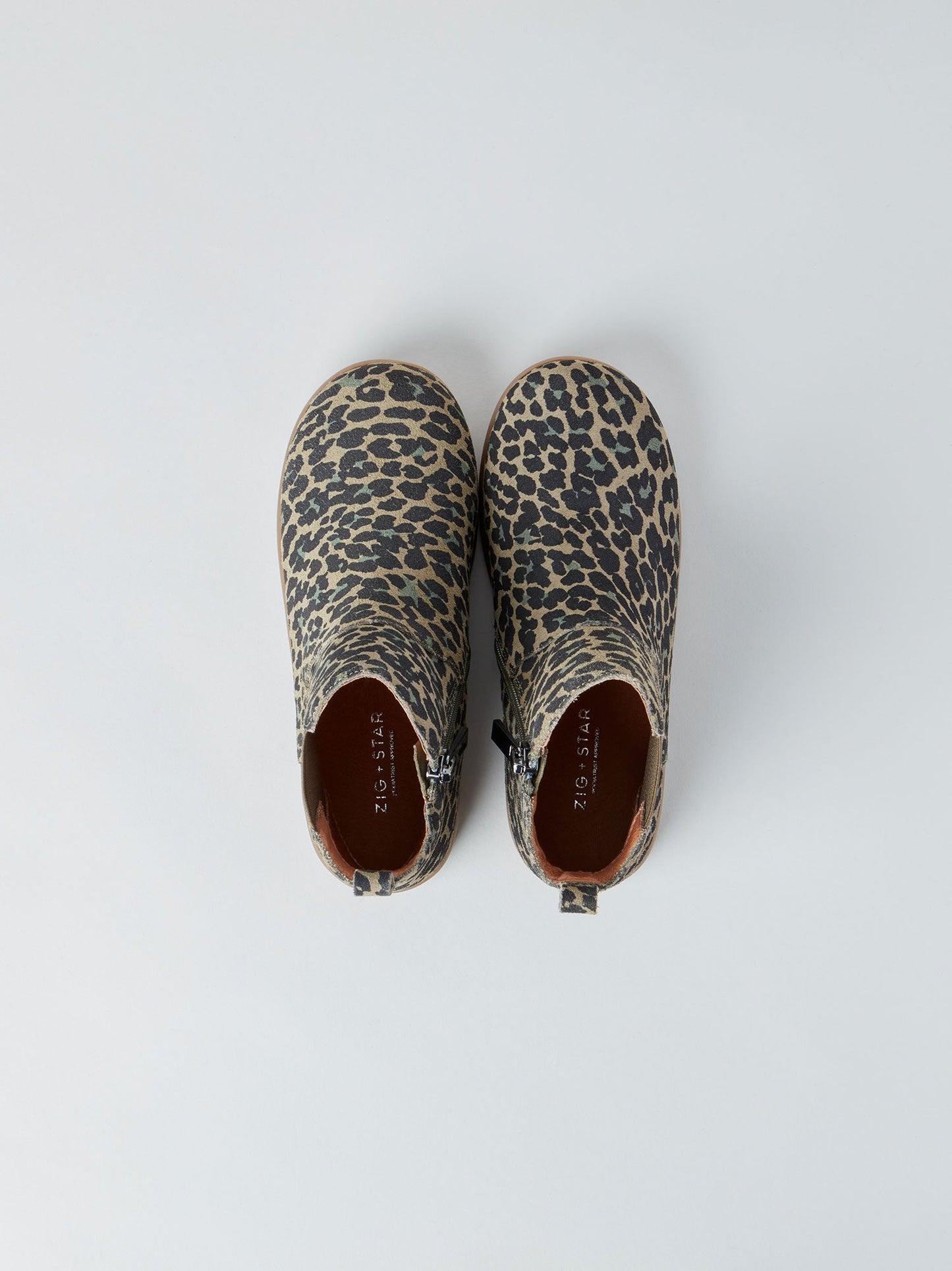 ZIG AND STAR ROCKIT JUNIOR BOOT KHAKI CAMO ANIMAL TOP