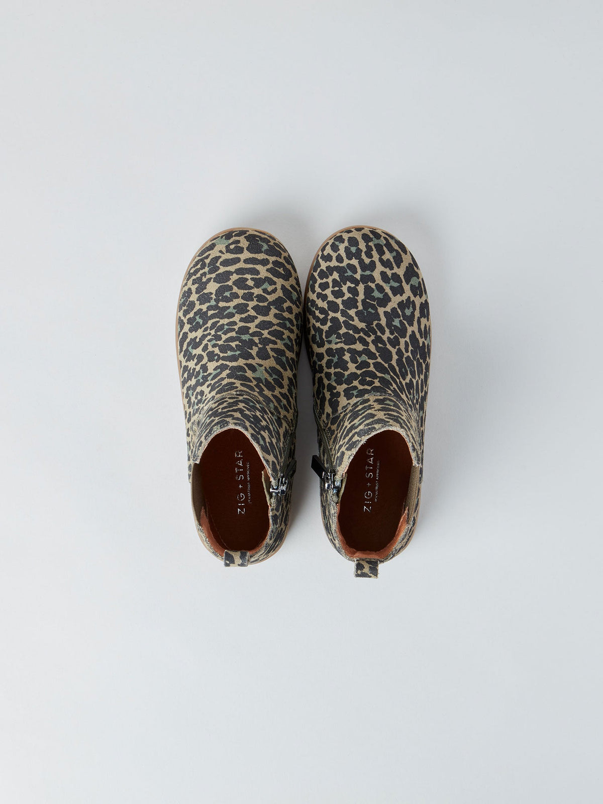 ZIG AND STAR ROCKIT JUNIOR BOOT KHAKI CAMO ANIMAL TOP