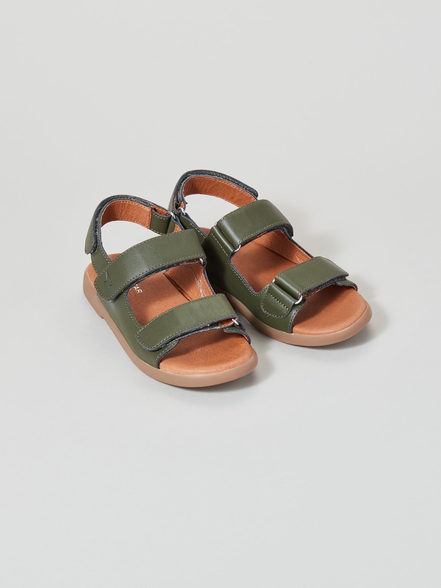 ZIG AND STAR SOLAR JUNIOR SANDAL KHAKI PAIR