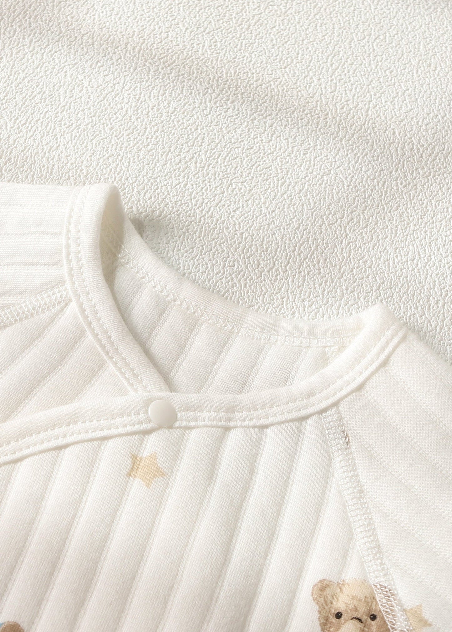 The Charming Bear Boucle Wrap Baby Grow Romper