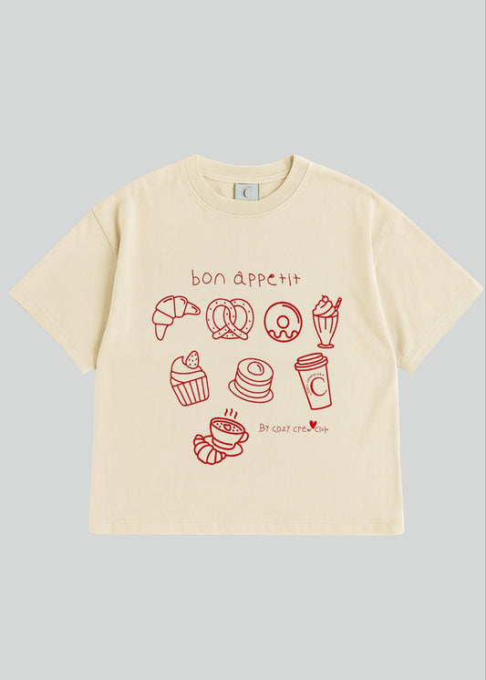 Bon Appetite Cozy Crew Club Tee