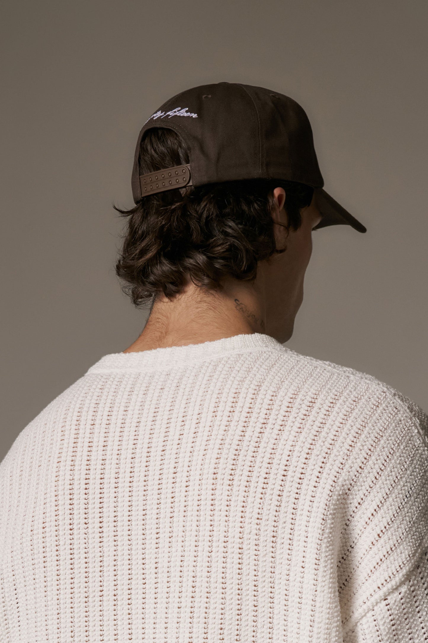 MONOGRAM CAP - BROWN