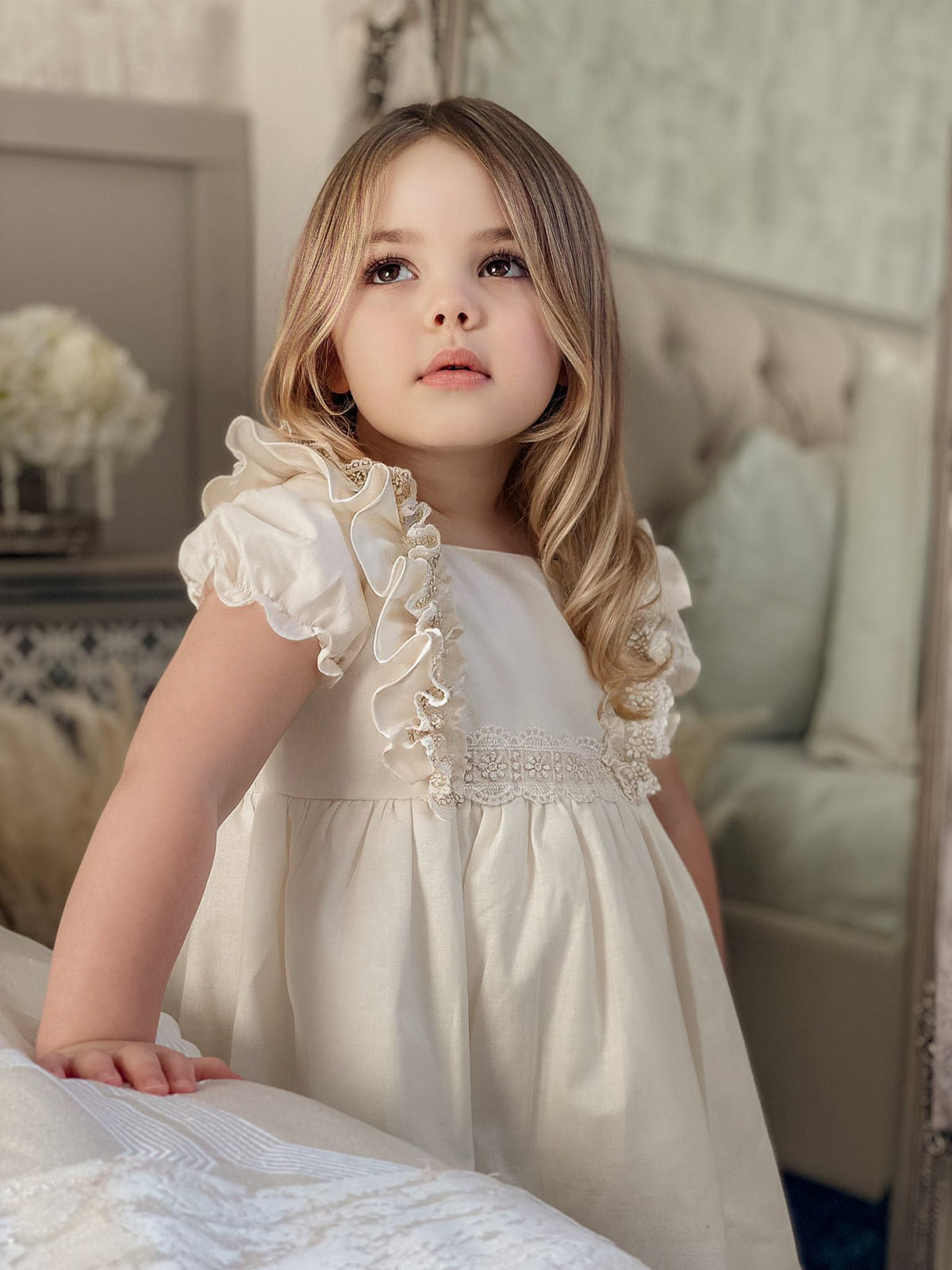 Rose & Albert Premium Collection Ivory Dress - Rose & Albert