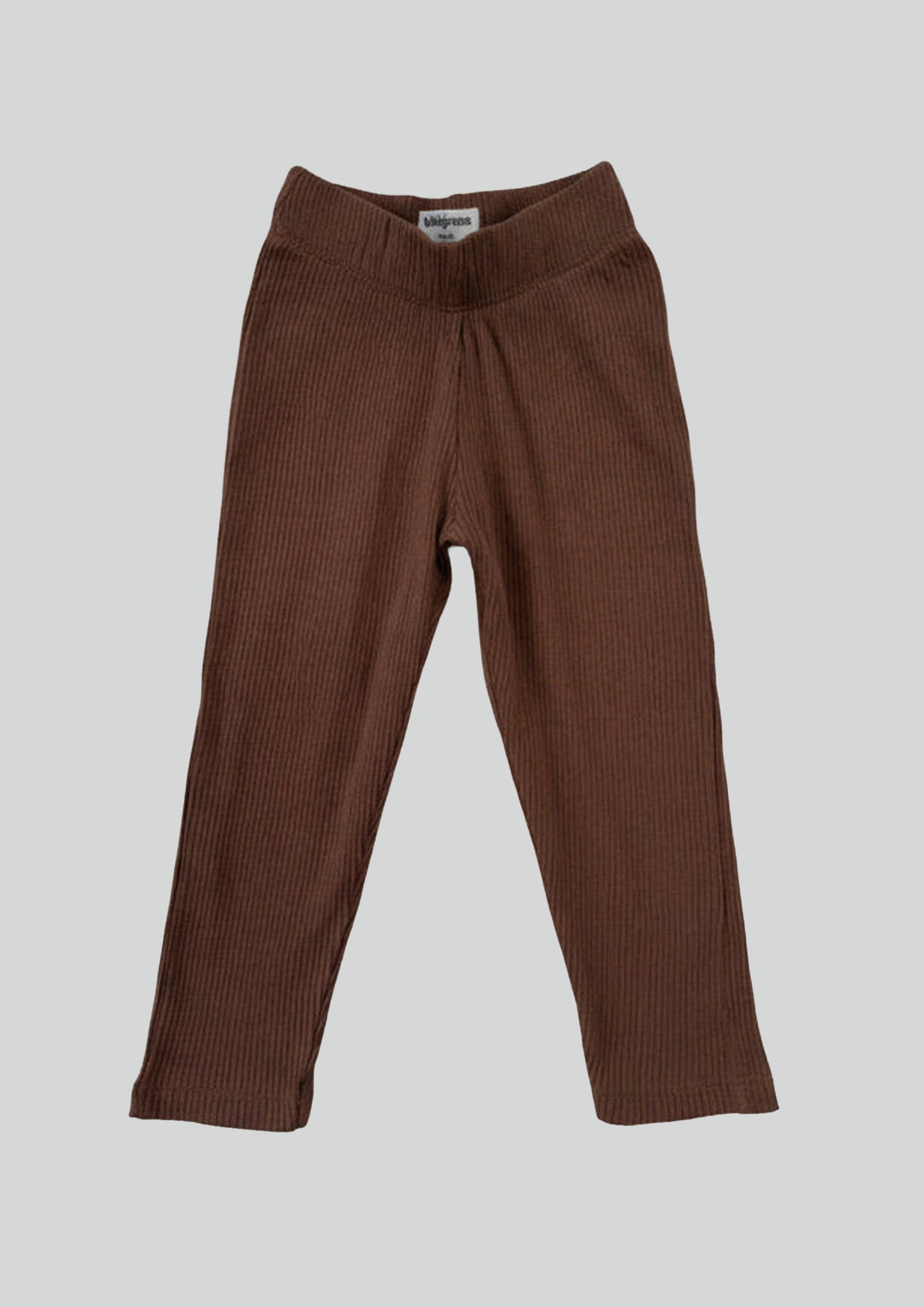 Chocolate Ribbed Leggings