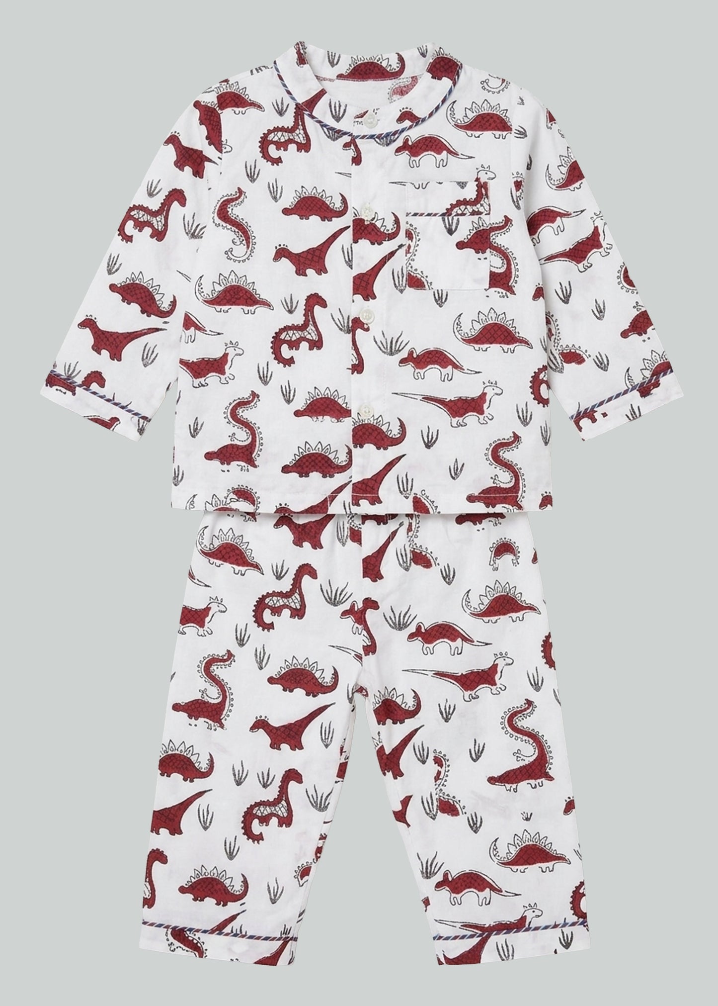 Tag a Saurus Tales Organic Cotton Baby Pyjama Set