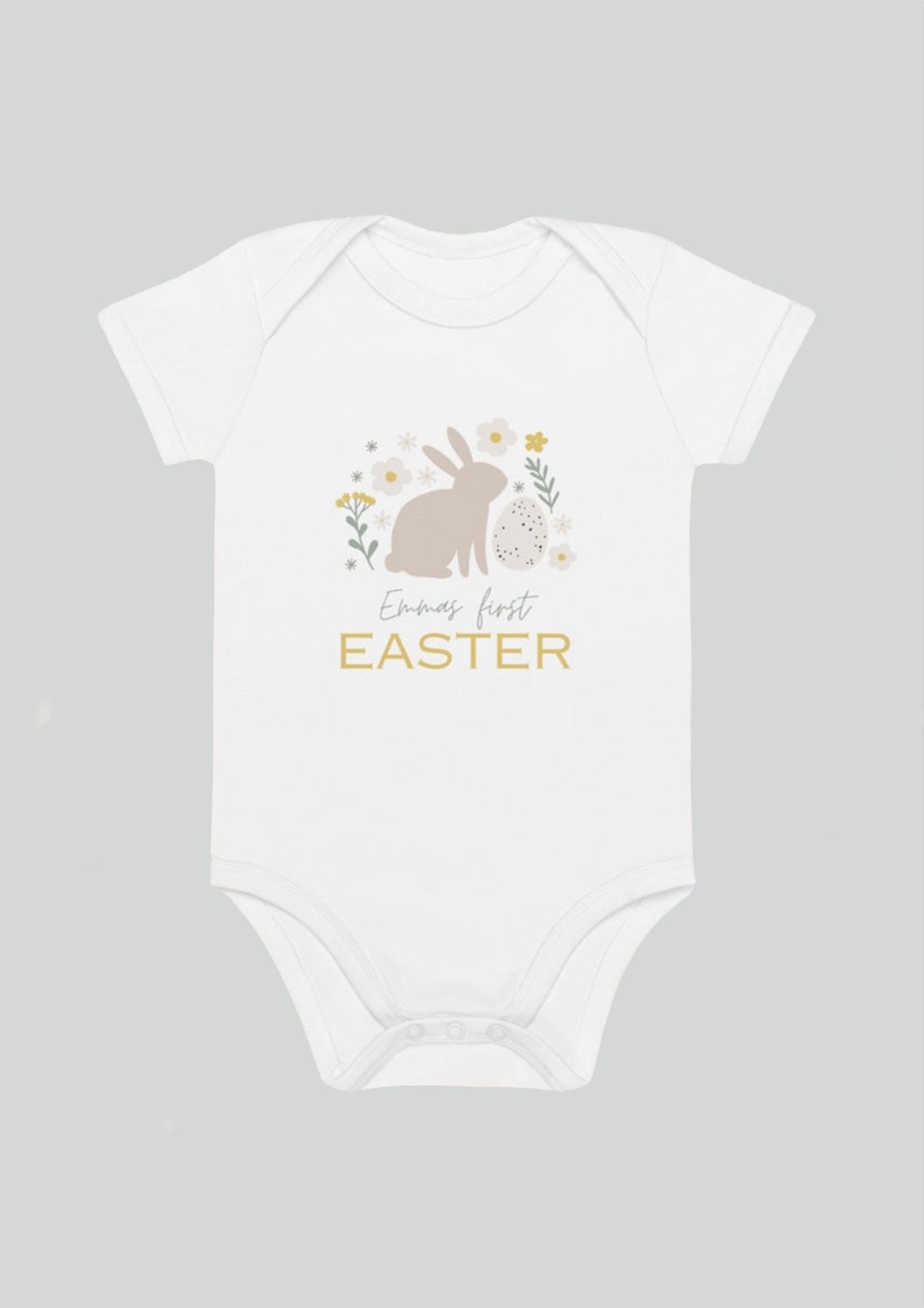 My First Easter Personalised Bunny Bodysuit