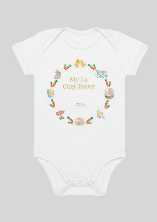 My 1st Cozy Easter 2026 Personalised Name Bodysuit