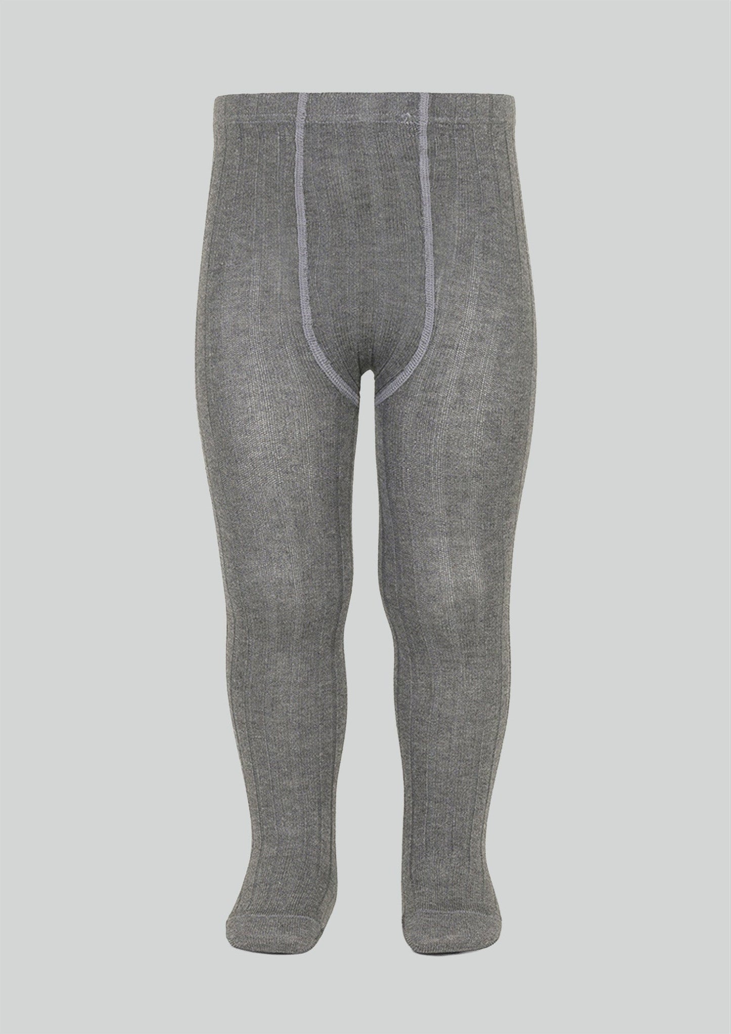 Condor grey ribbed tights