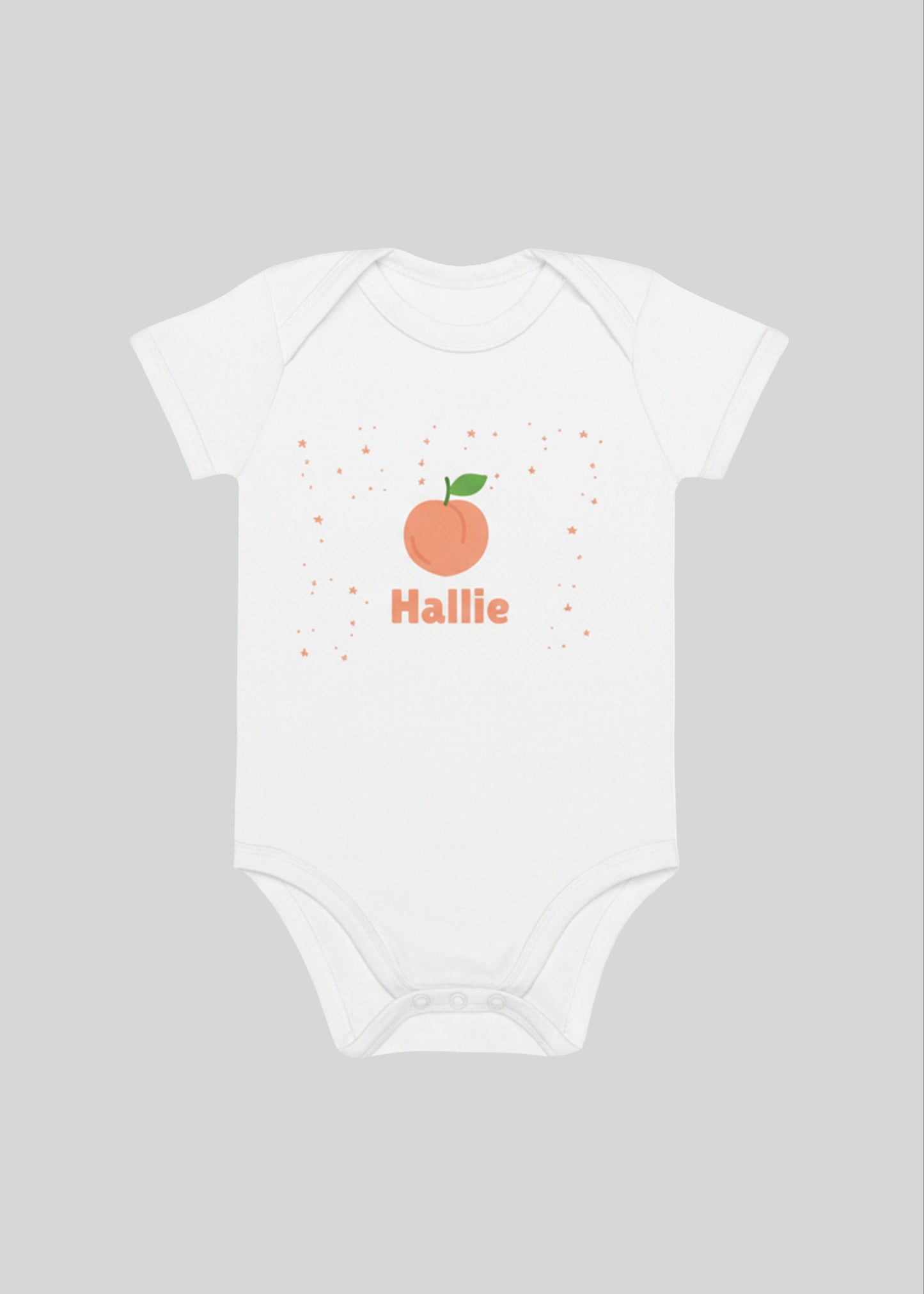 Personalised Bodysuit in Pink