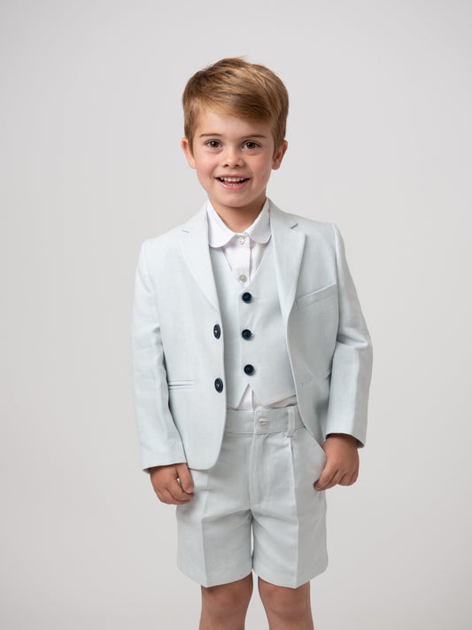 Caramelo Kids Pastel Three Piece Suit