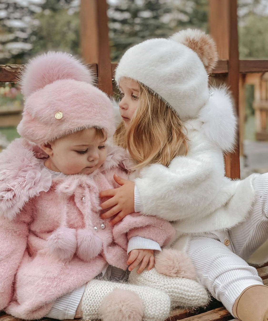 Petite Maison Kids Rose 'Milana' Beret - Rose & Albert