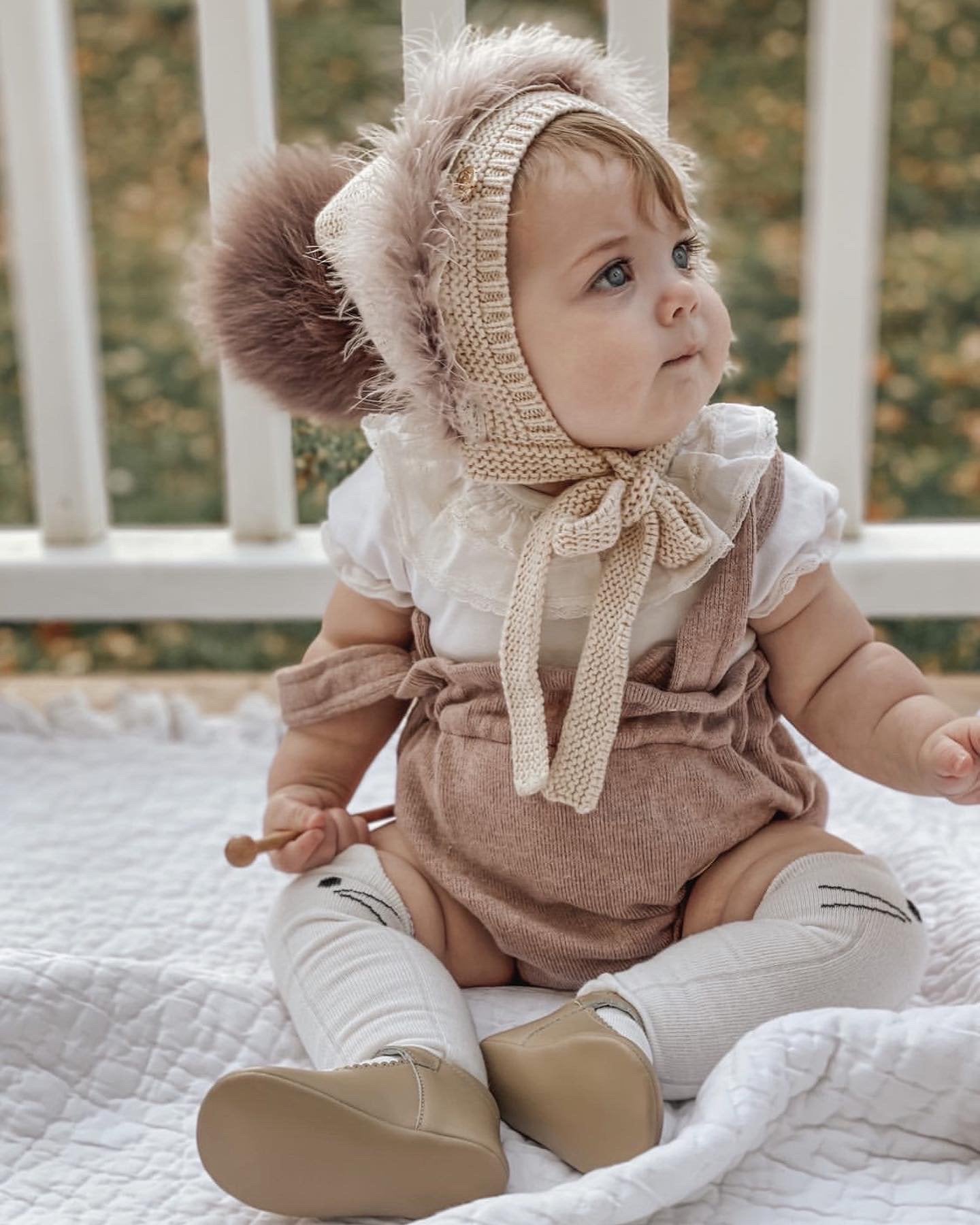 Petite Maison Kids Dusky Eggplant Lion Hat - Rose & Albert