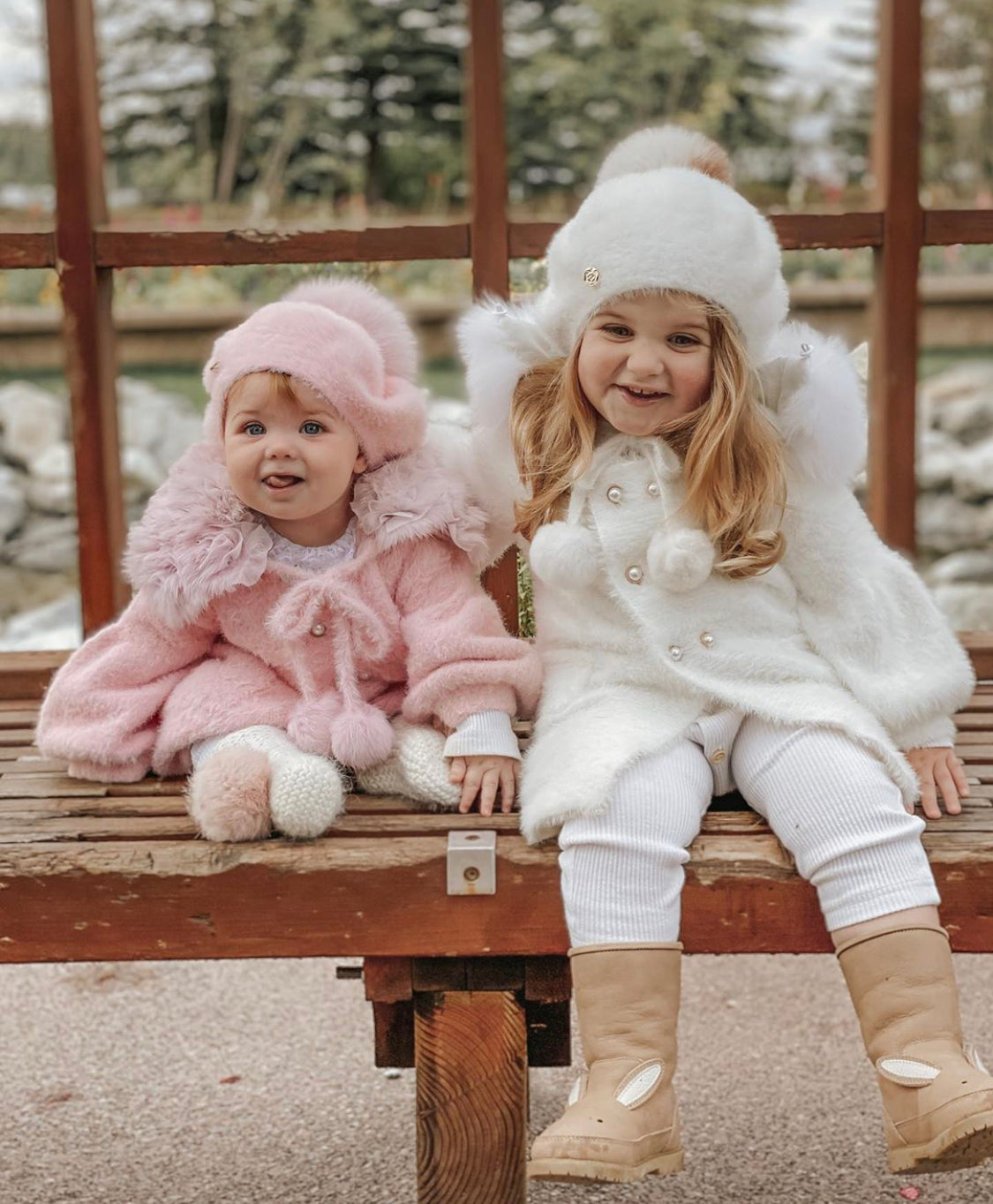 Petite Maison Kids 'Milana' Sweater Coat - Rose & Albert
