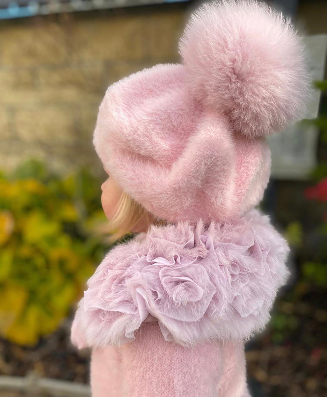 Petite Maison Kids Rose 'Milana' Beret - Rose & Albert