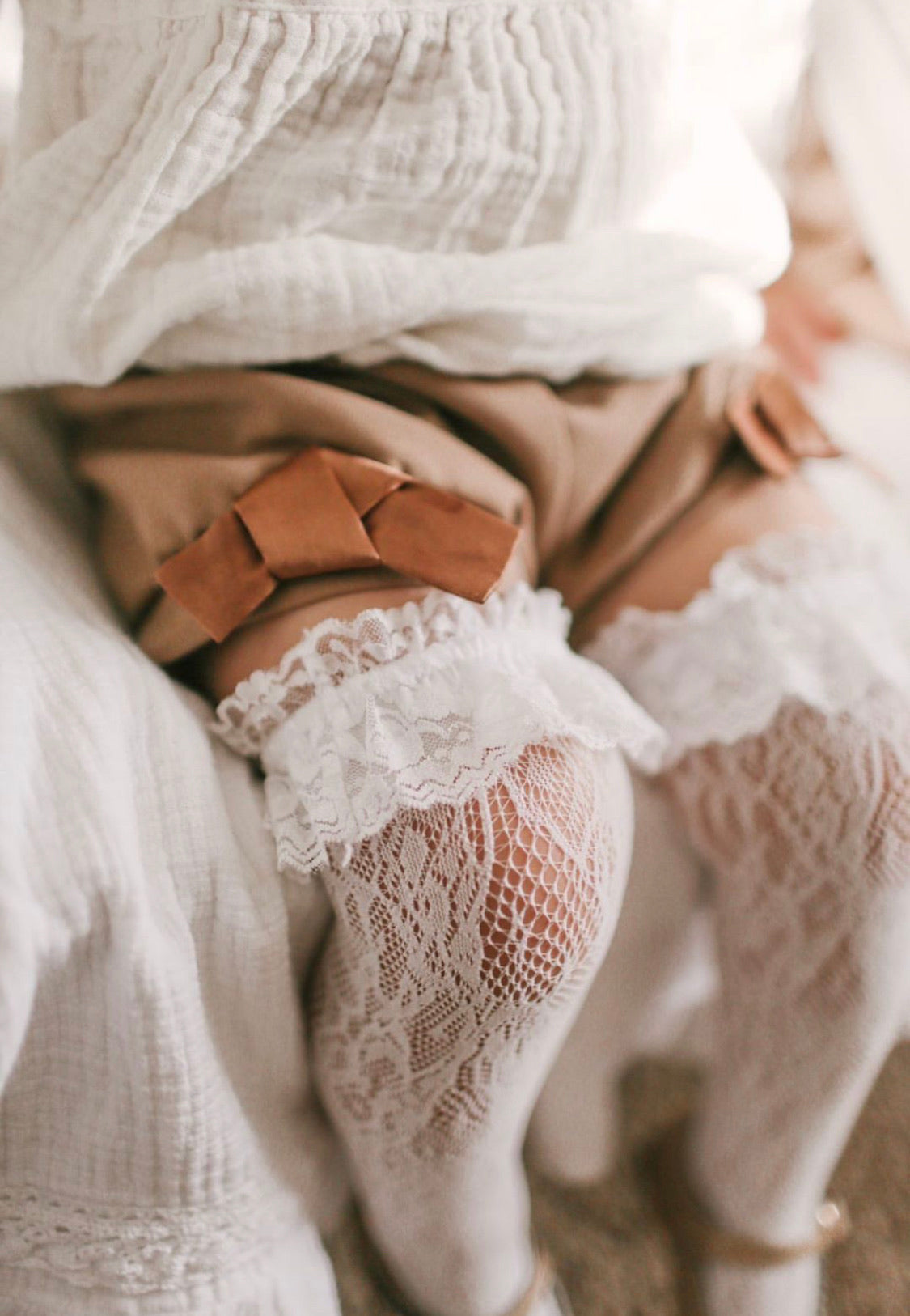 Petit Maison Kids Lola Lace Socks Pre Order - Rose & Albert