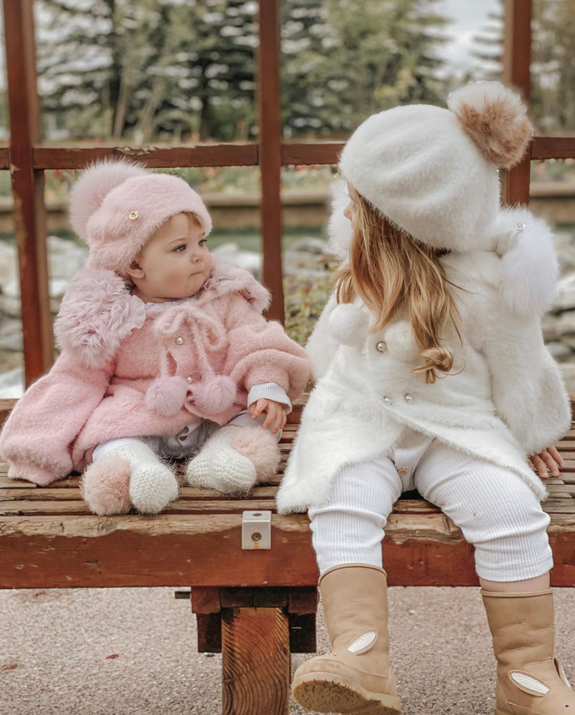 Petite Maison Kids 'Milana' Beret - Rose & Albert