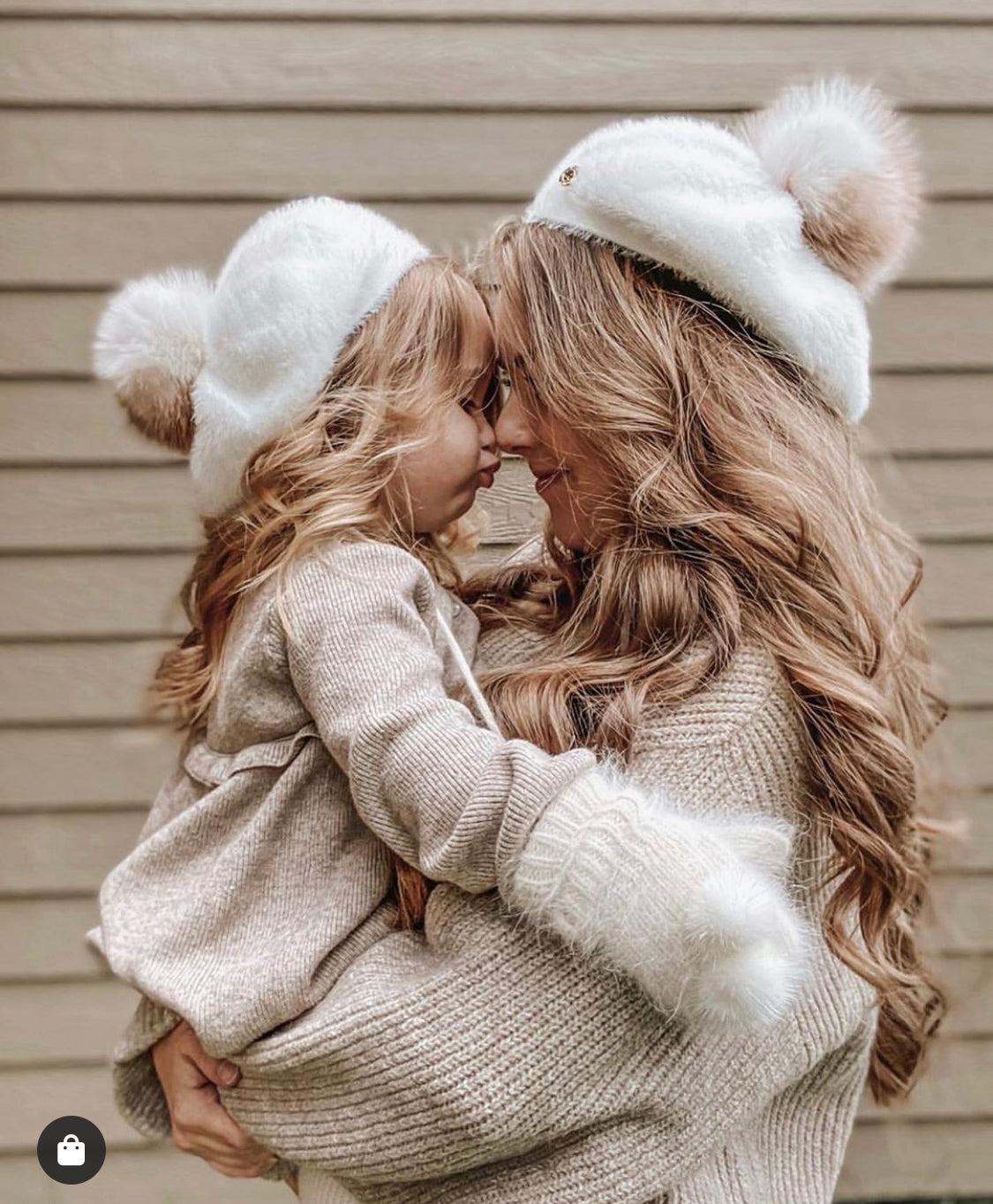Petite Maison Kids 'Milana' Beret - Rose & Albert