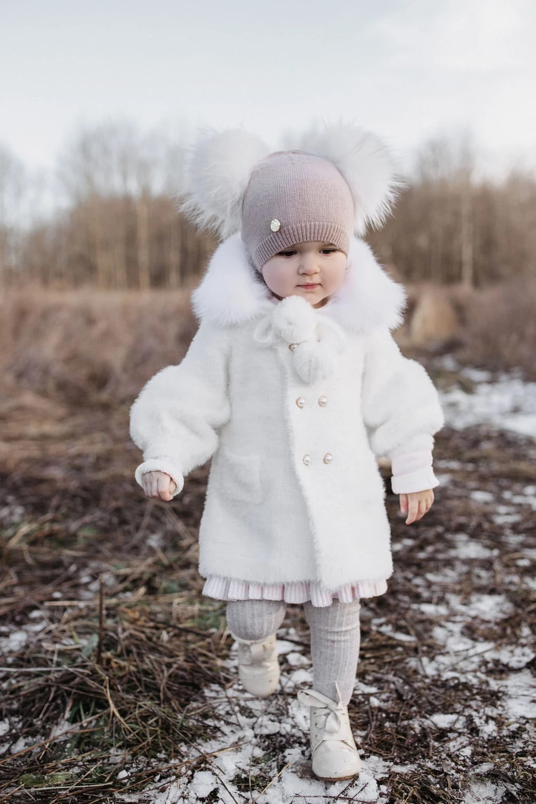 Petite Maison Kids 'Milana' Sweater Coat - Rose & Albert
