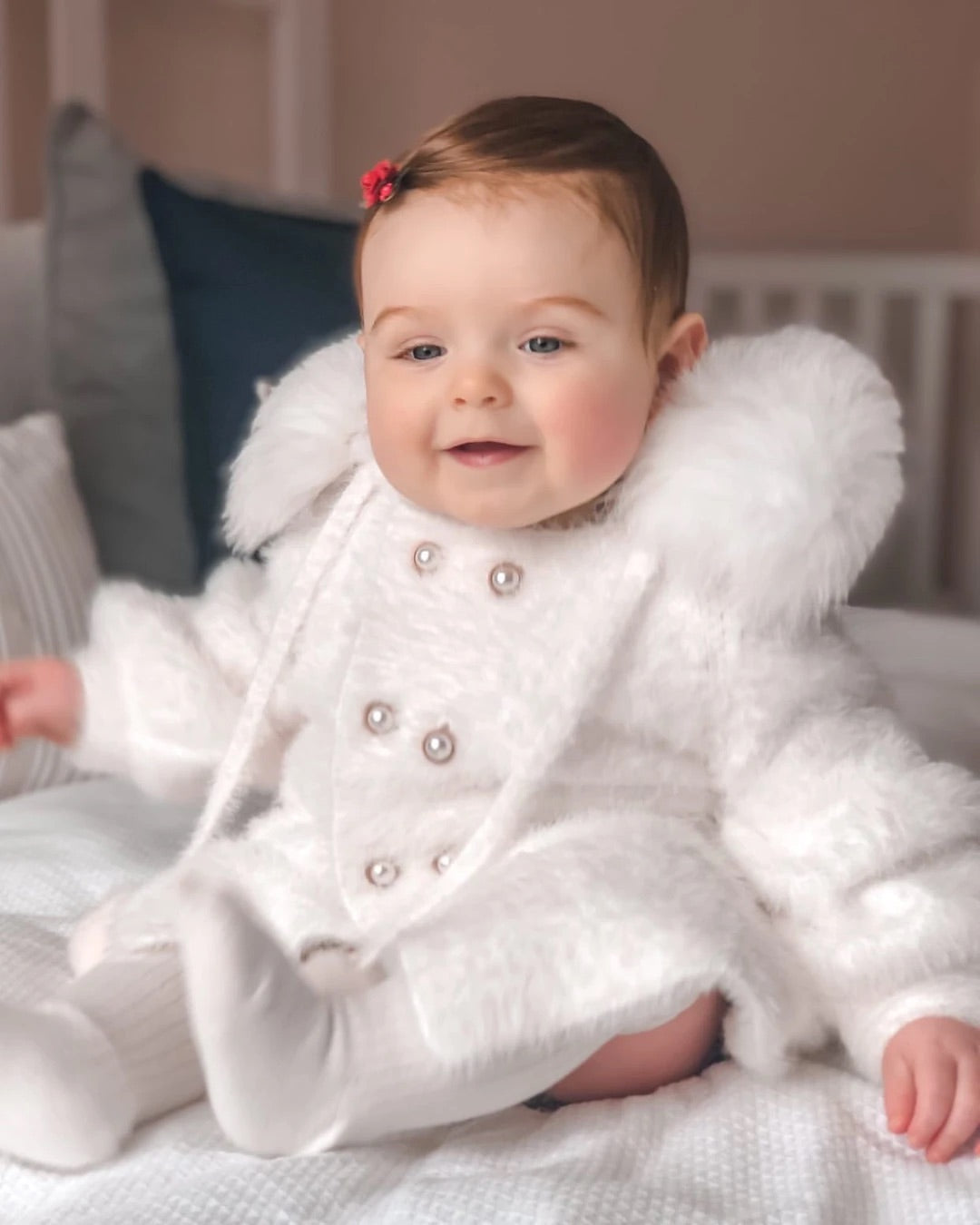 Petite Maison Kids 'Milana' Sweater Coat - Rose & Albert