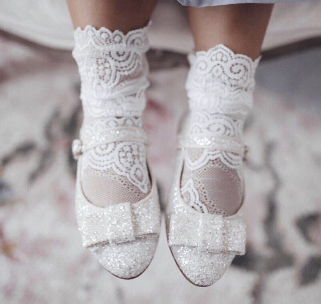 Petit Maison Kids Alice Lace Socks - Rose & Albert