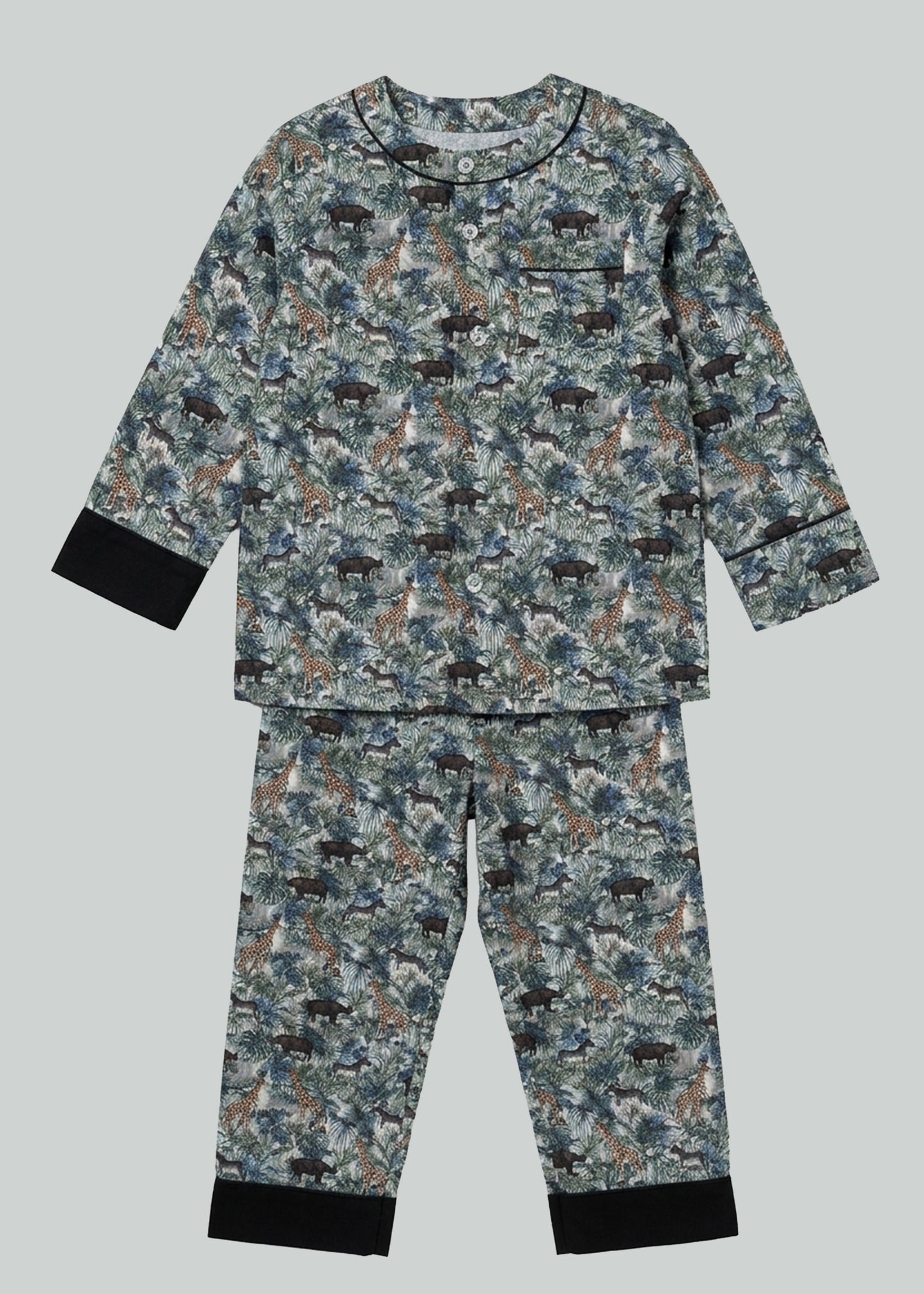 Jungle Maze Organic Cotton Baby Pyjama Set