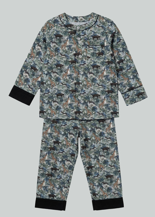 Jungle Maze Organic Cotton Baby Pyjama Set