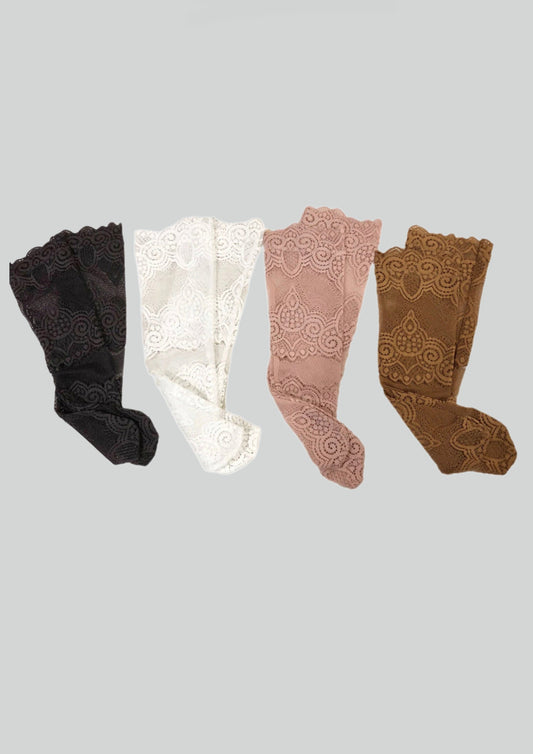 Petite Maison Kids Charcoal 'alice' Lace Socks in Grey