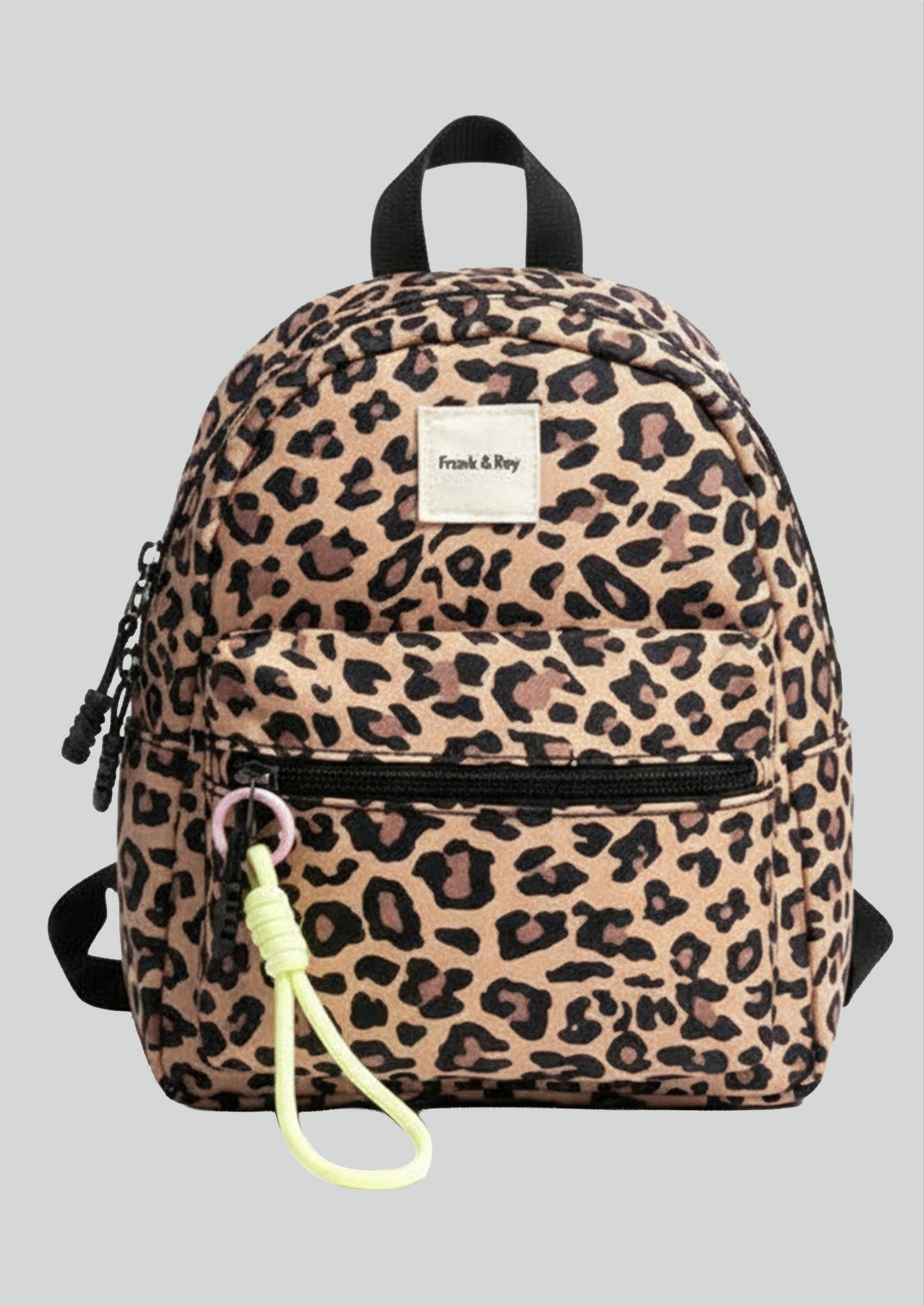 Leopard Print Mini Backpack