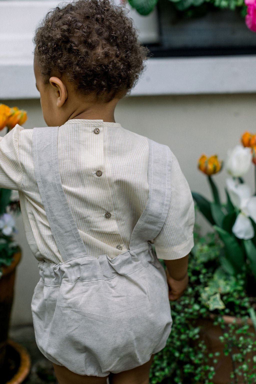 Linen romper