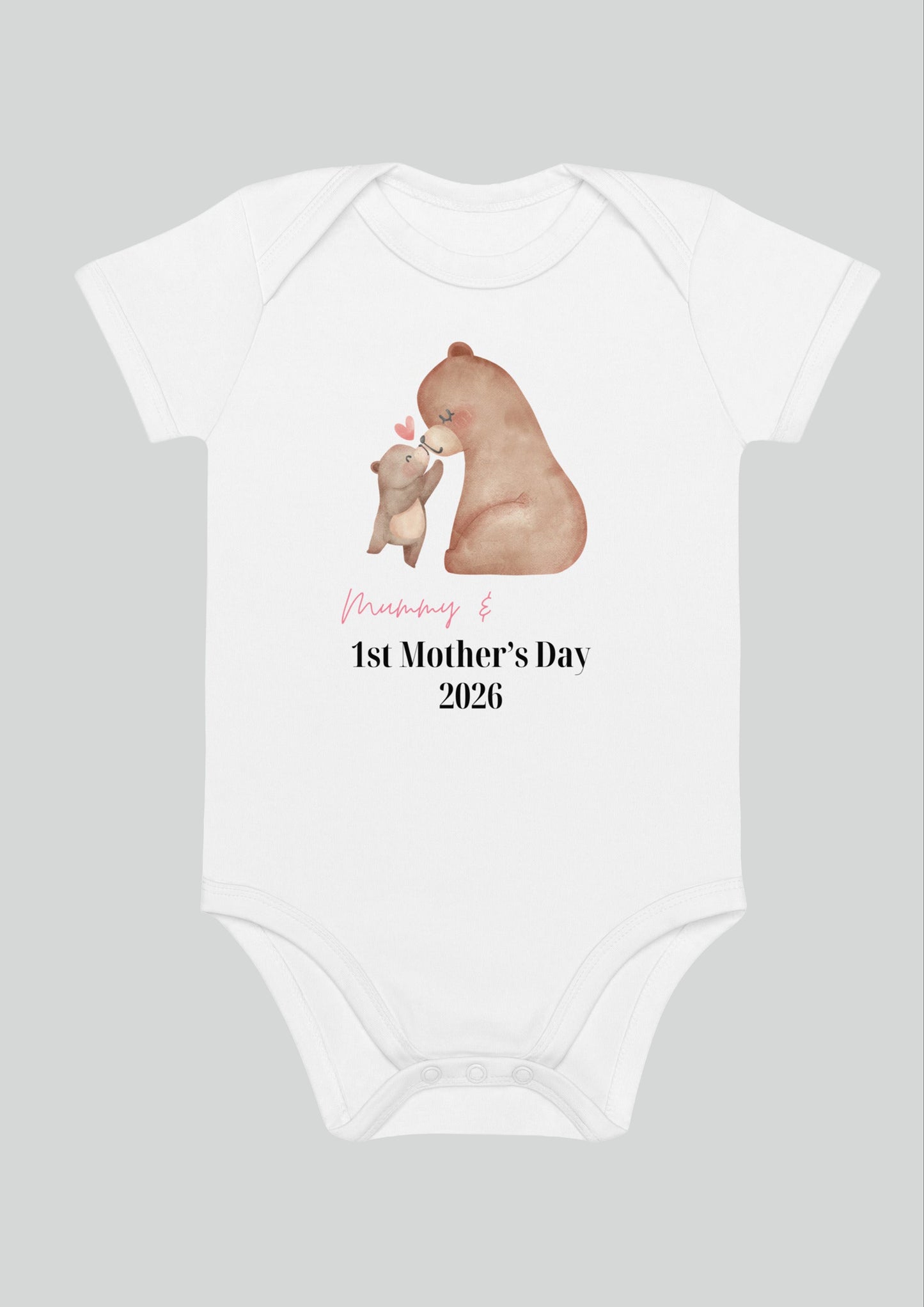 Loving Bears Mother's Day Personalised Bodysuit