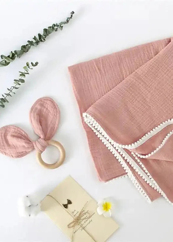 Baby Loves Pom Pom Cozy Crew Club PPLR_HIDDEN_PRODUCT mora-uk.myshopify.com baby-love-stone-pom-pom-baby-blanket-swaddle 120x120cm / LIGHT CORAL MS-5389-BAB-COZY C-120 10off, excludefromwssistock  Baby Loves Pom Pom Cozy Crew Club PPLR_HIDDEN_PRODUCT mora-uk.myshopify.com baby-love-stone-pom-pom-baby-blanket-swaddle 120x120cm / LIGHT CORAL MS-5389-BAB-COZY C-120 10off, excludefromwssistock