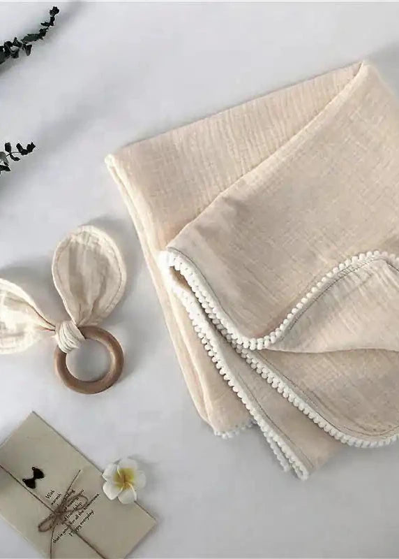 Baby Loves Pom Pom Cozy Crew Club PPLR_HIDDEN_PRODUCT mora-uk.myshopify.com baby-love-stone-pom-pom-baby-blanket-swaddle 120x120cm / TAN MS-0284-BAB-COZY C-120 10off, excludefromwssistock  Baby Loves Pom Pom Cozy Crew Club PPLR_HIDDEN_PRODUCT mora-uk.myshopify.com baby-love-stone-pom-pom-baby-blanket-swaddle 120x120cm / TAN MS-0284-BAB-COZY C-120 10off, excludefromwssistock