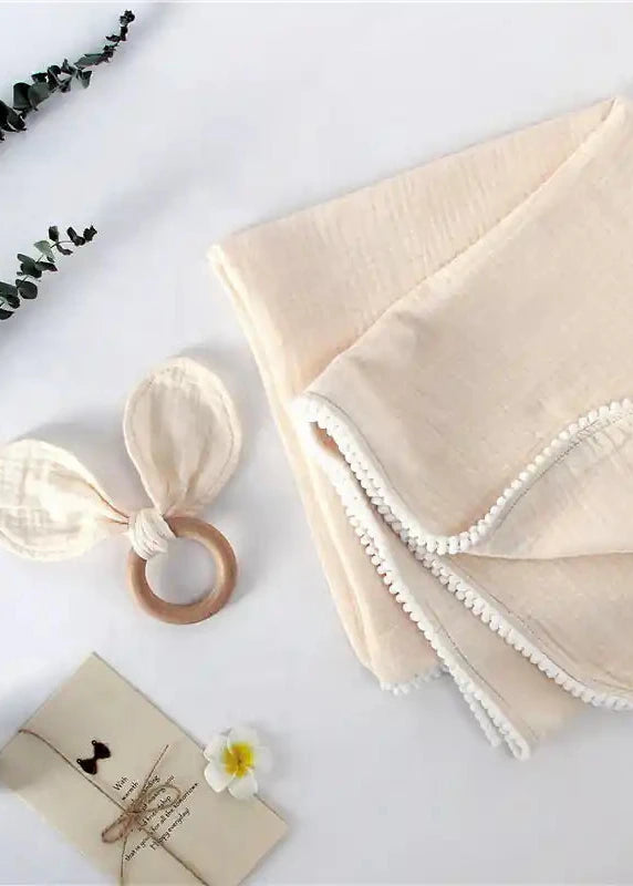 Baby Loves Pom Pom Cozy Crew Club PPLR_HIDDEN_PRODUCT mora-uk.myshopify.com baby-love-stone-pom-pom-baby-blanket-swaddle 120x120cm / NAVAJO WHITE MS-4638-BAB-COZY C-120 10off, excludefromwssistock  Baby Loves Pom Pom Cozy Crew Club PPLR_HIDDEN_PRODUCT mora-uk.myshopify.com baby-love-stone-pom-pom-baby-blanket-swaddle 120x120cm / NAVAJO WHITE MS-4638-BAB-COZY C-120 10off, excludefromwssistock