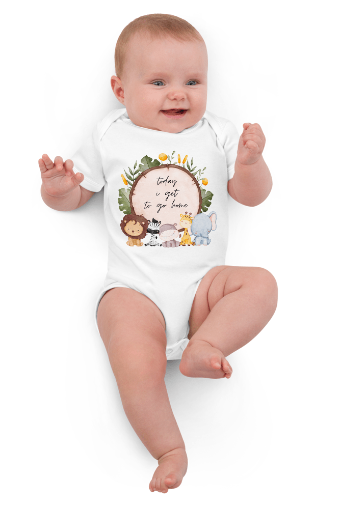 Today I Get To Go Home Safari Drum (Bodysuit) - Cozy Crew Club