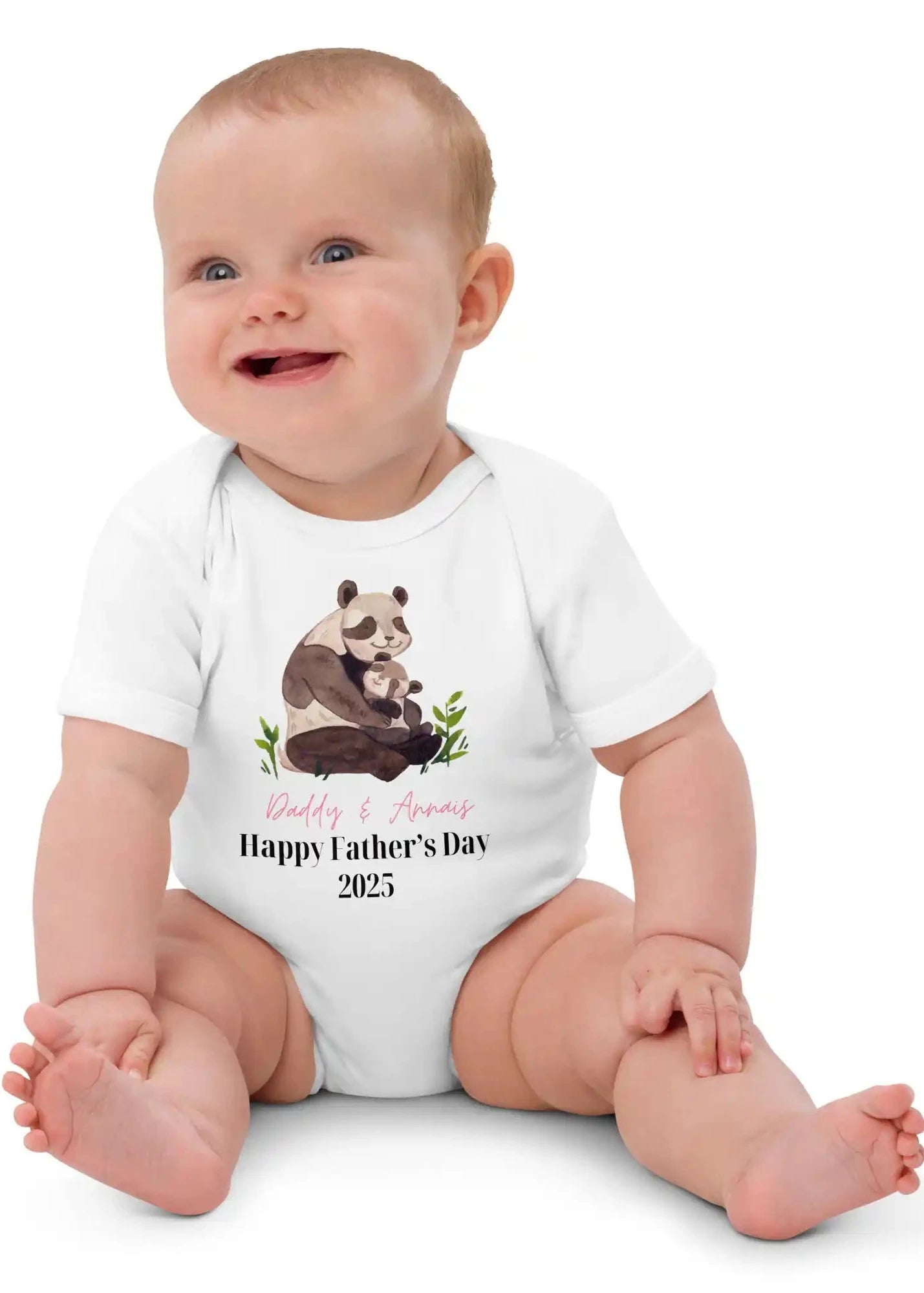 Panda Happy Father's Day 2025 (Personalised Bodysuit) Cozy Crew Club OL Bodysuits mora-uk.myshopify.com panda-happy-fathers-day-2025-personalised-bodysuit   10off, 20off, Baby, bodysuit, excludefromwssistock, gift, mothersday, personalised, uk  Panda Happy Father's Day 2025 (Personalised Bodysuit) Cozy Crew Club OL Bodysuits mora-uk.myshopify.com panda-happy-fathers-day-2025-personalised-bodysuit   10off, 20off, Baby, bodysuit, excludefromwssistock, gift, mothersday, personalised, uk